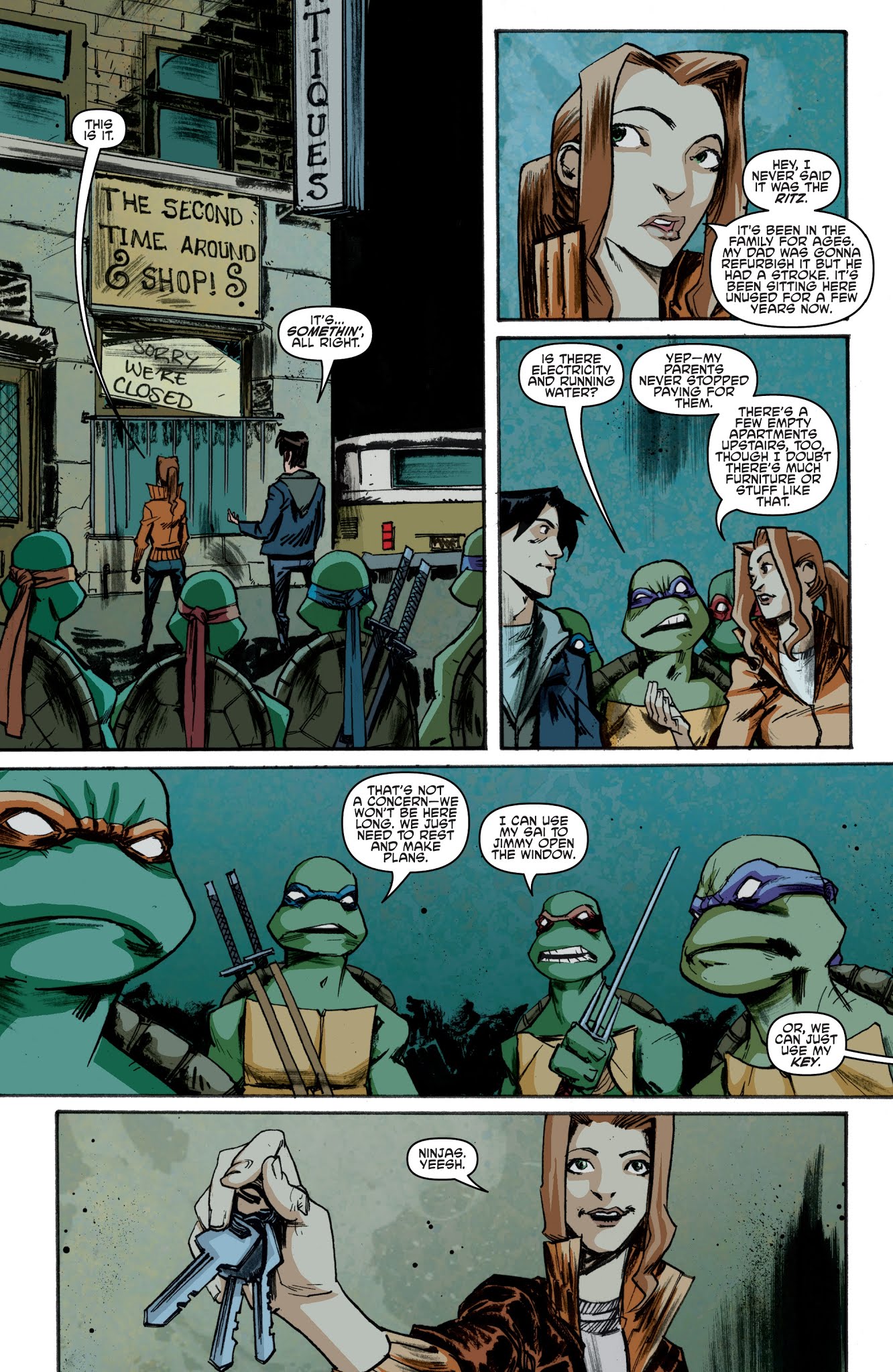 Read online Teenage Mutant Ninja Turtles: The IDW Collection comic -  Issue # TPB 1 (Part 4) - 42
