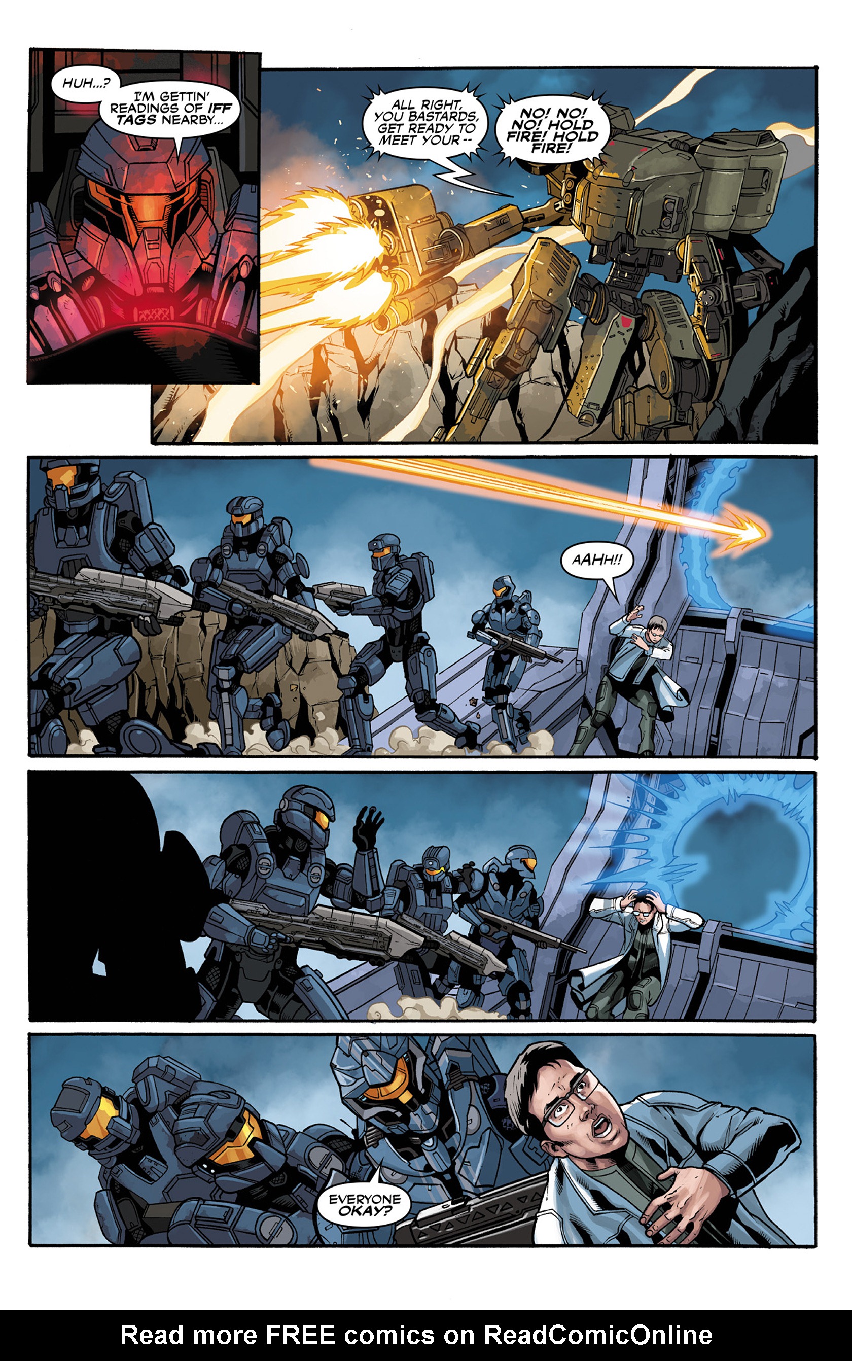 Read online Halo: Escalation comic -  Issue #15 - 20