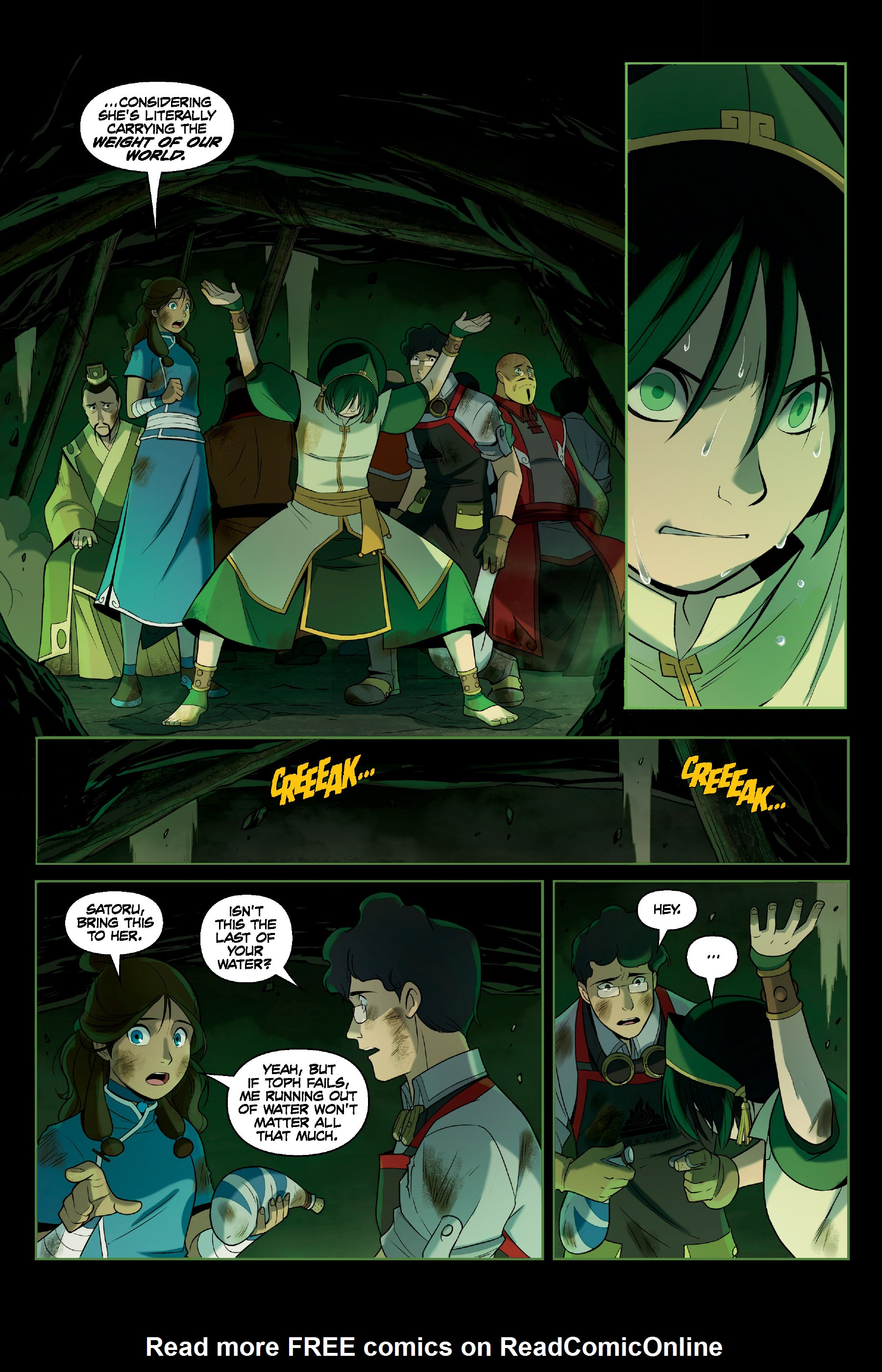 Read online Nickelodeon Avatar: The Last Airbender - The Rift comic -  Issue # _Omnibus (Part 2) - 50