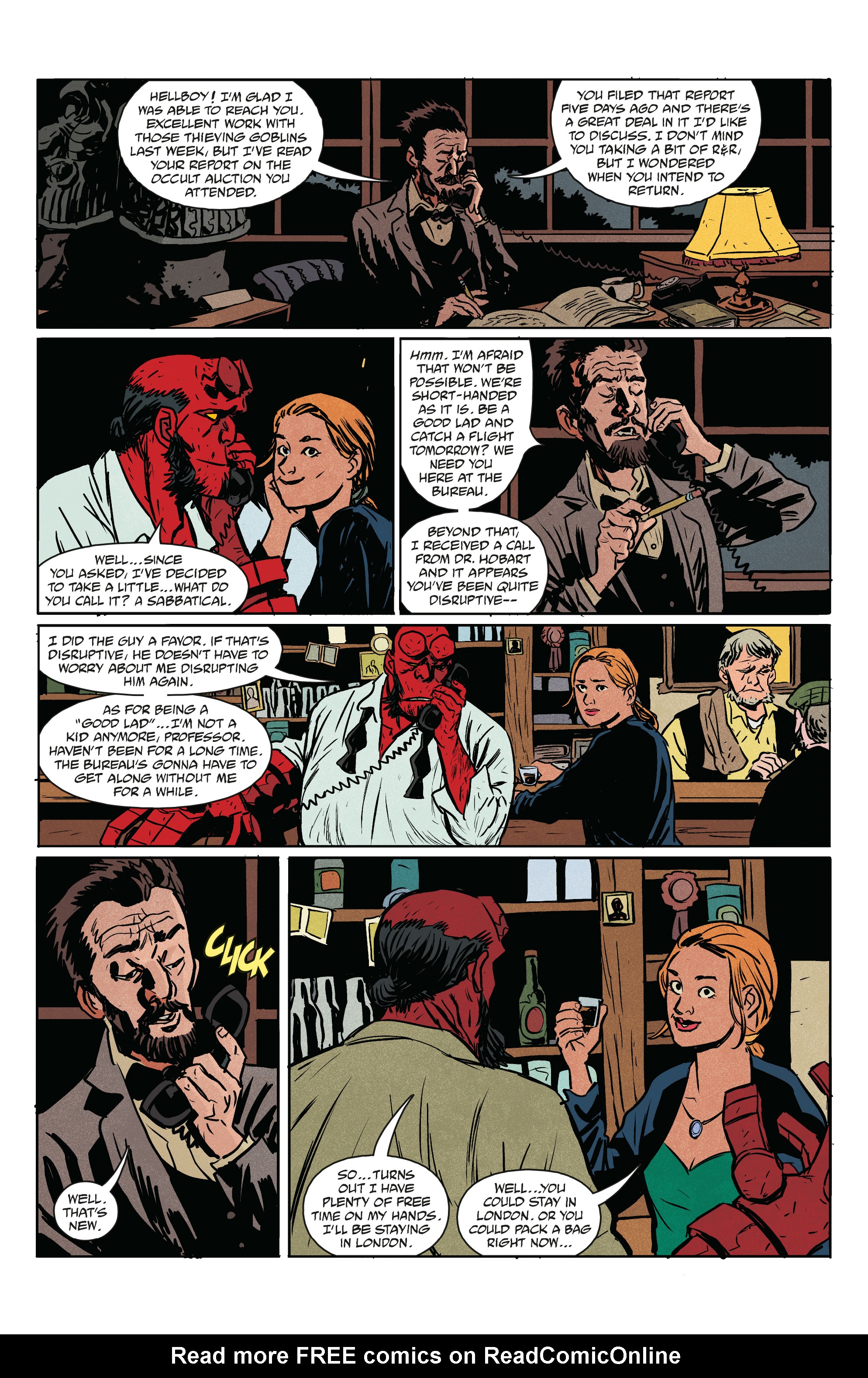 Read online Hellboy in Love comic -  Issue #3 - 8