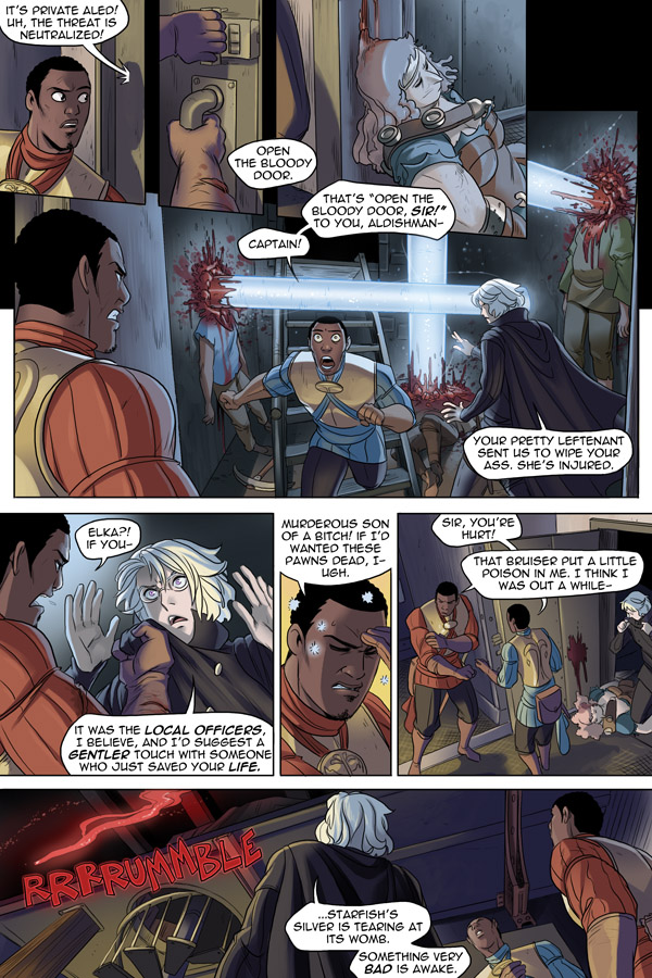 Read online Unsounded comic -  Issue #10 - 76