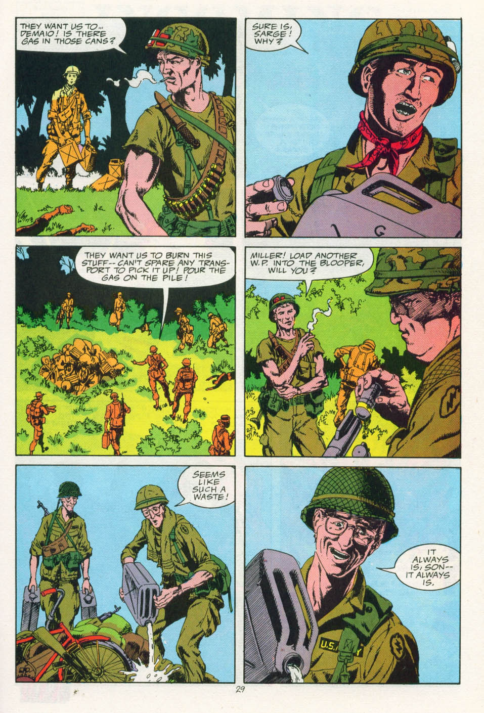 Read online The 'Nam comic -  Issue #28 - 22