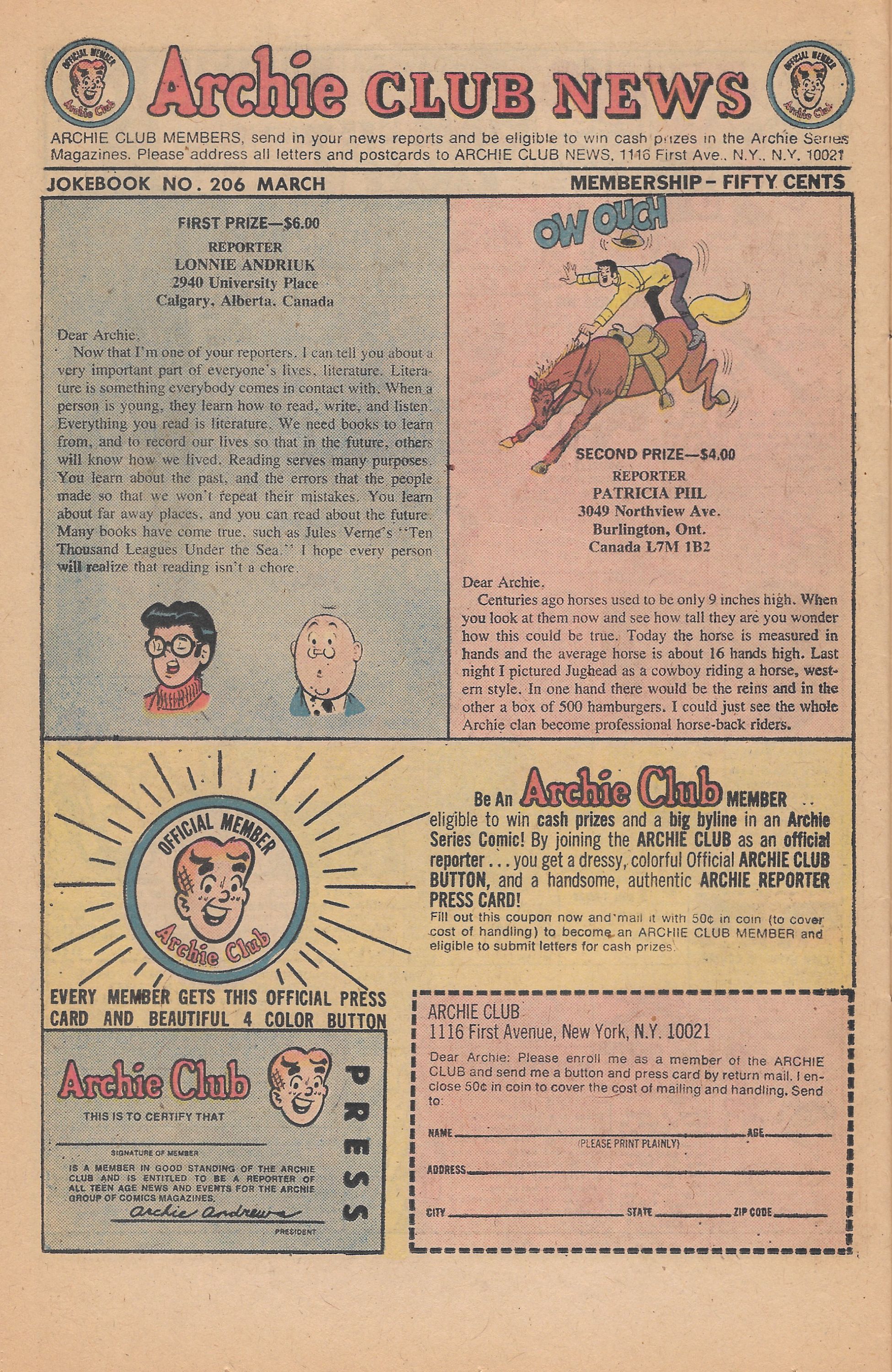 Read online Archie's Joke Book Magazine comic -  Issue #206 - 26