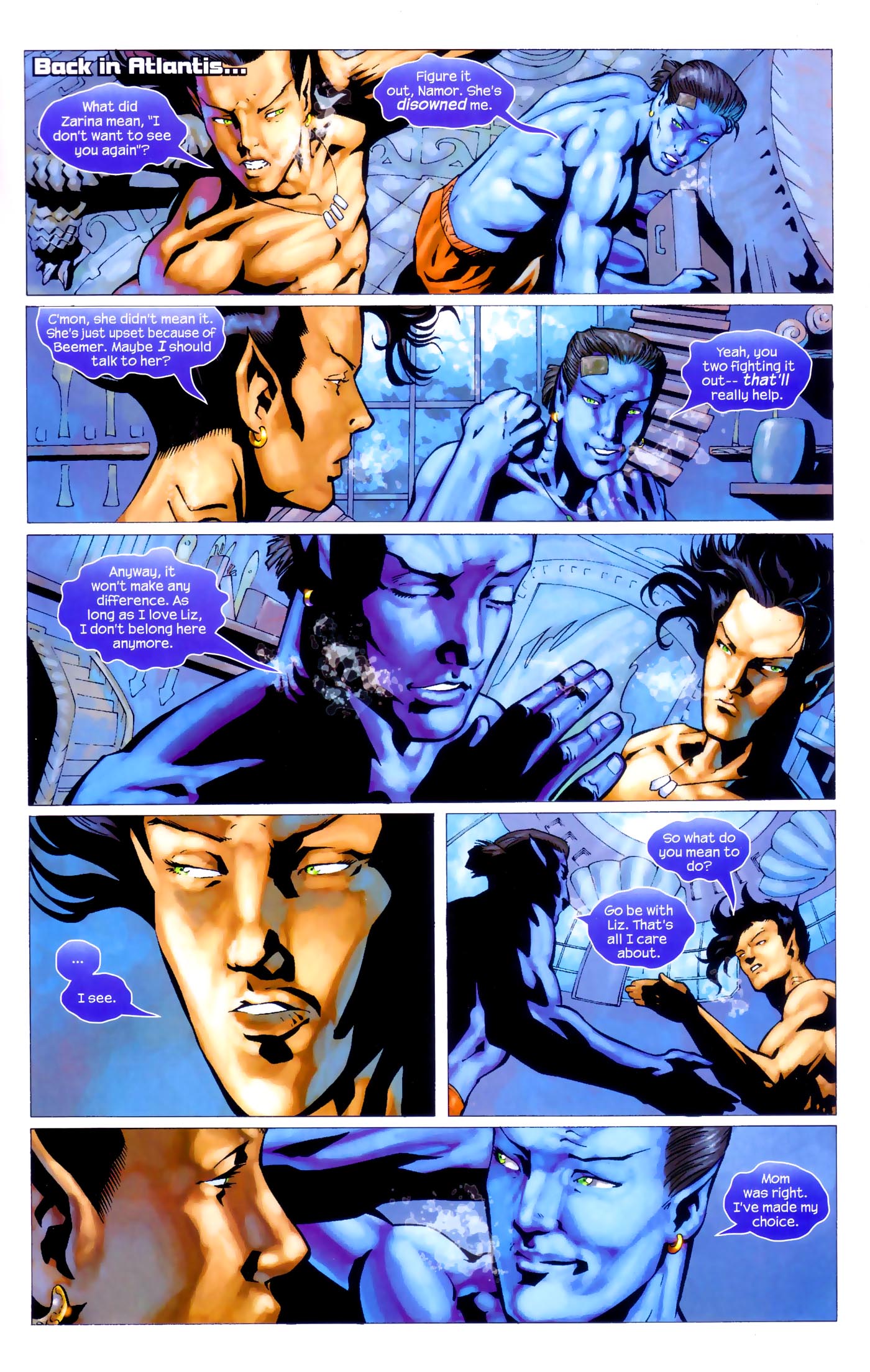 Read online Namor comic -  Issue #11 - 12