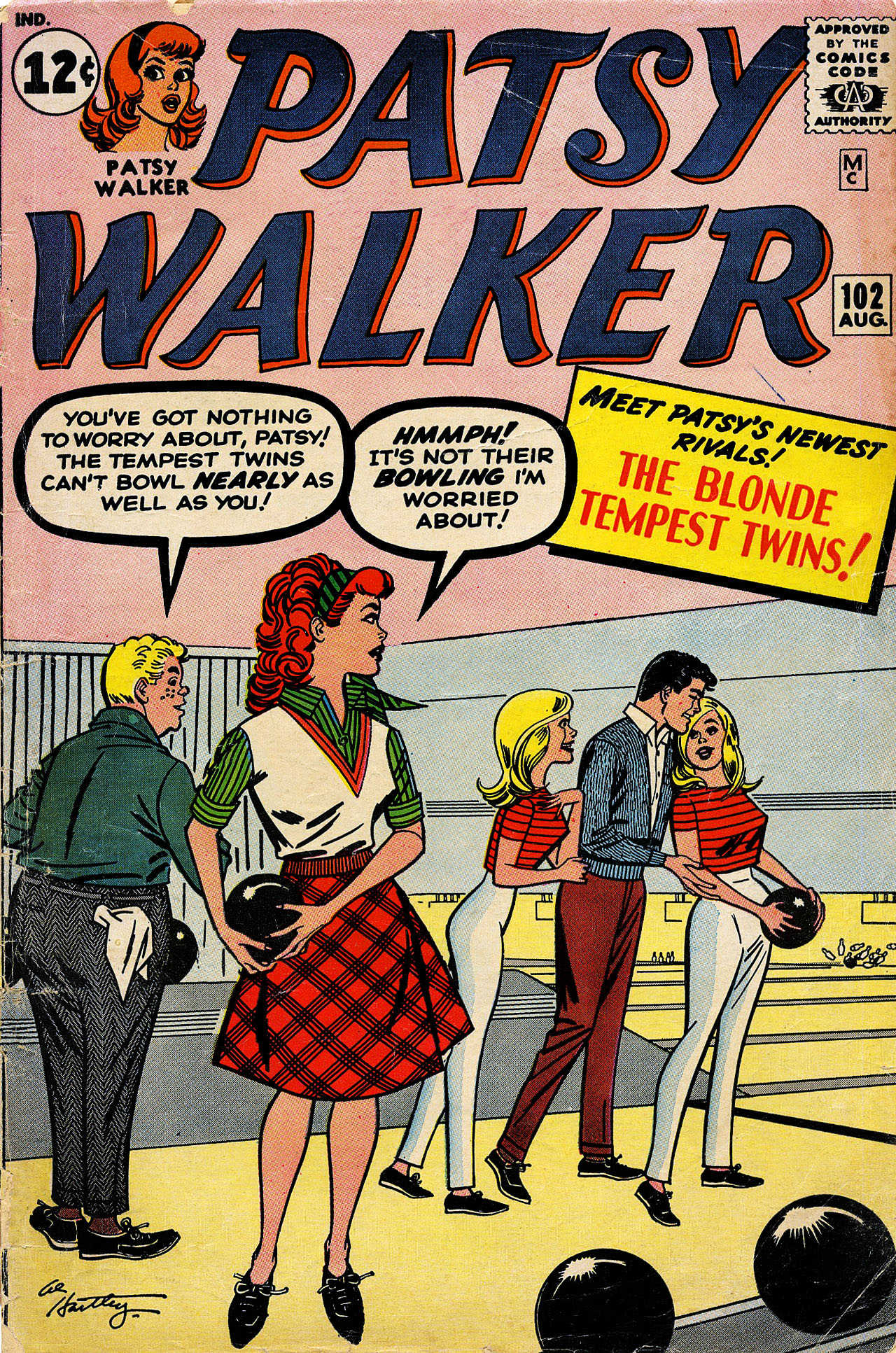 Read online Patsy Walker comic -  Issue #102 - 1