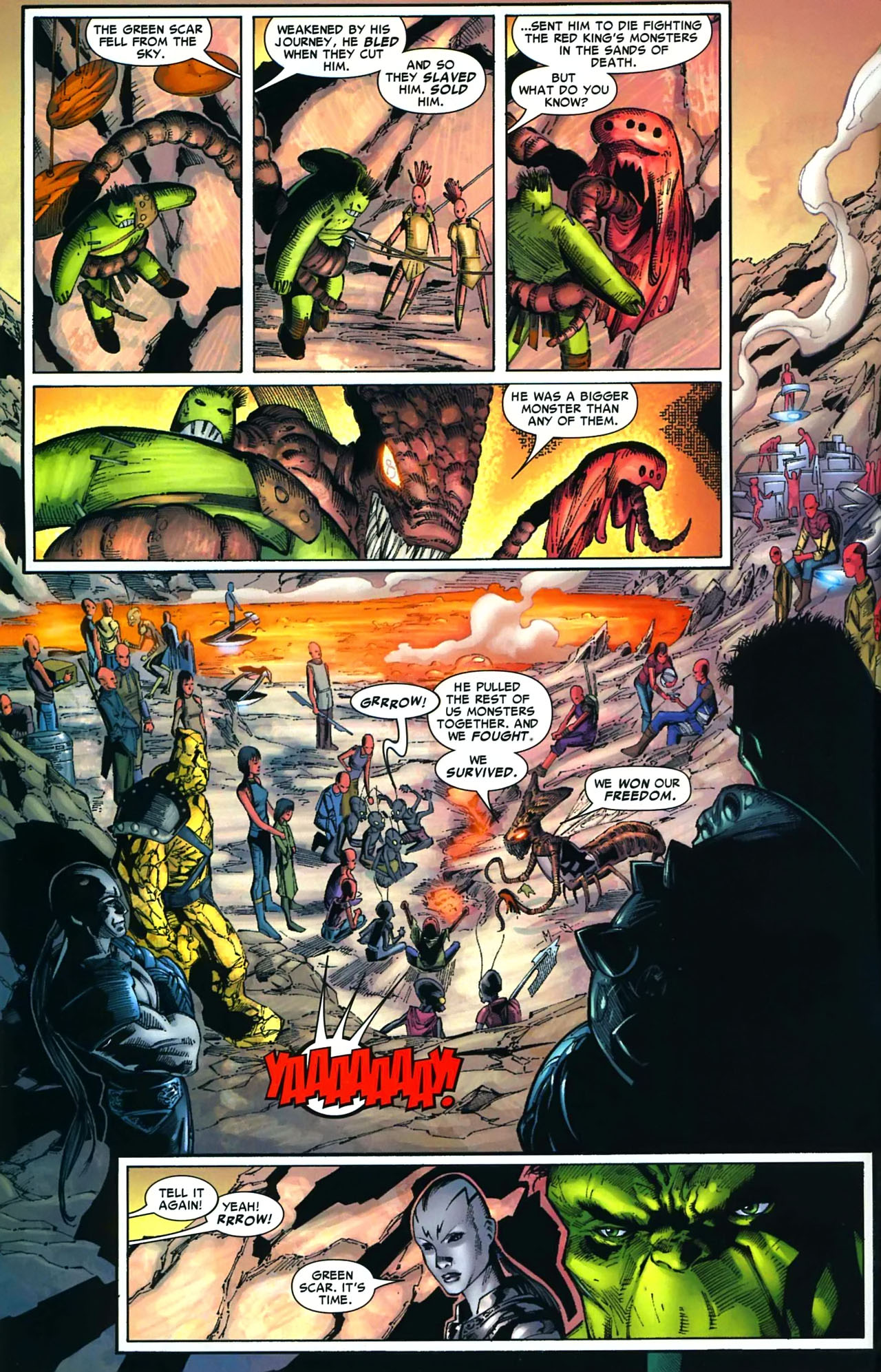 Read online The Incredible Hulk (2000) comic -  Issue #100 - 3