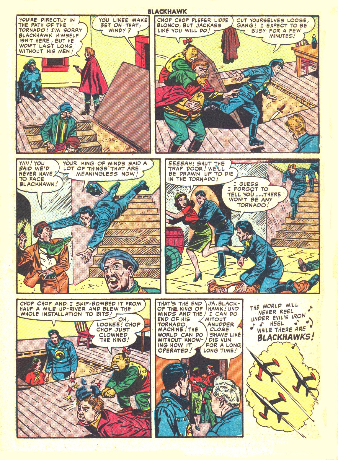 Read online Blackhawk (1957) comic -  Issue #44 - 14