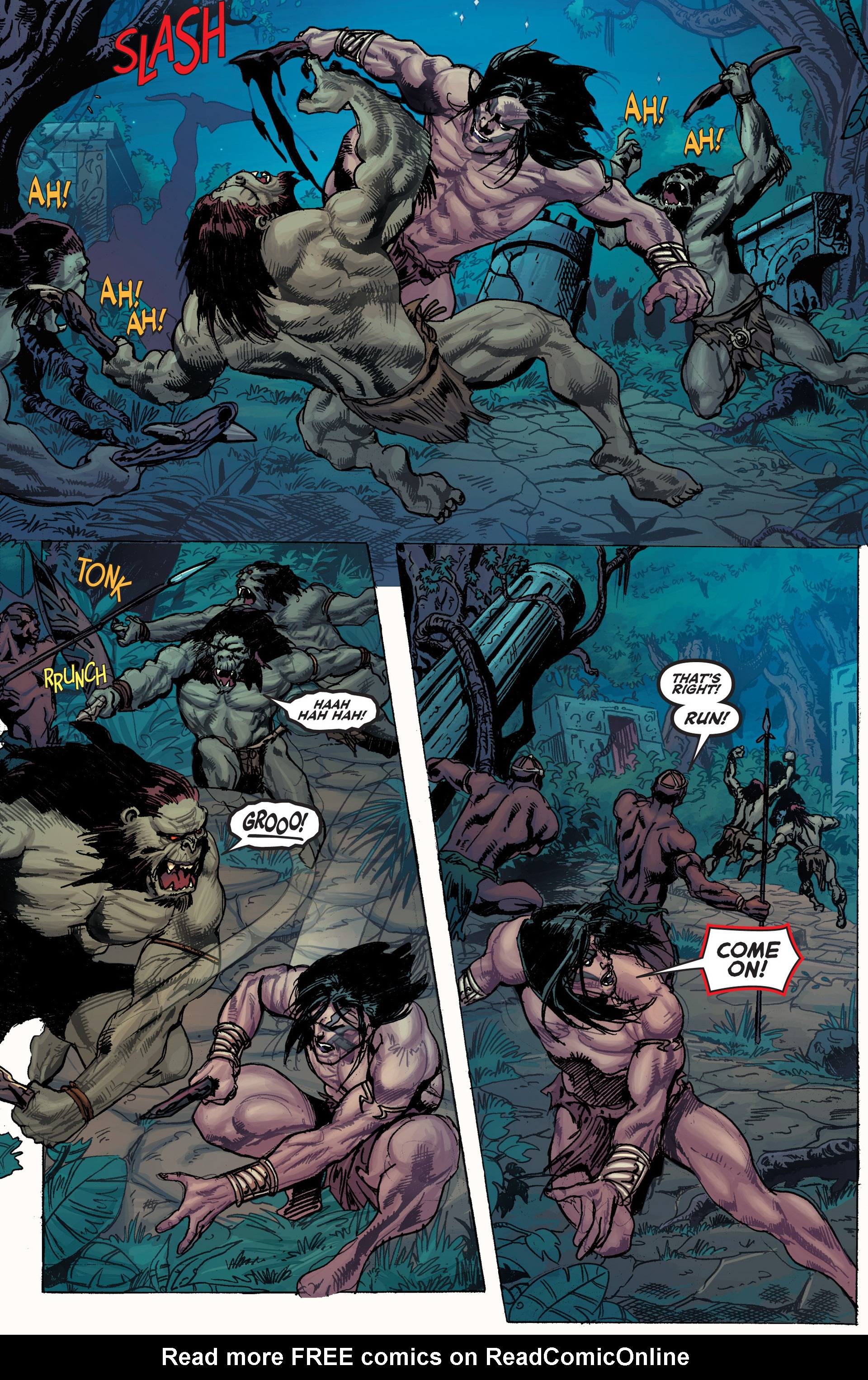 Read online Lord Of The Jungle (2012) comic -  Issue #14 - 8