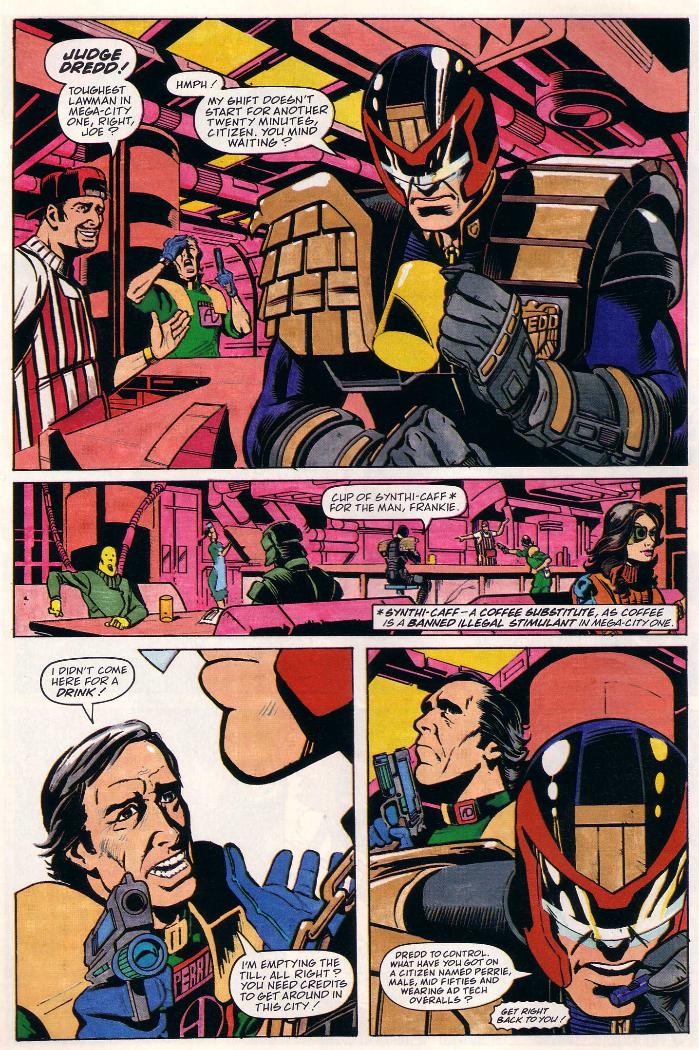 Read online Judge Dredd Lawman of the Future comic -  Issue #15 - 5