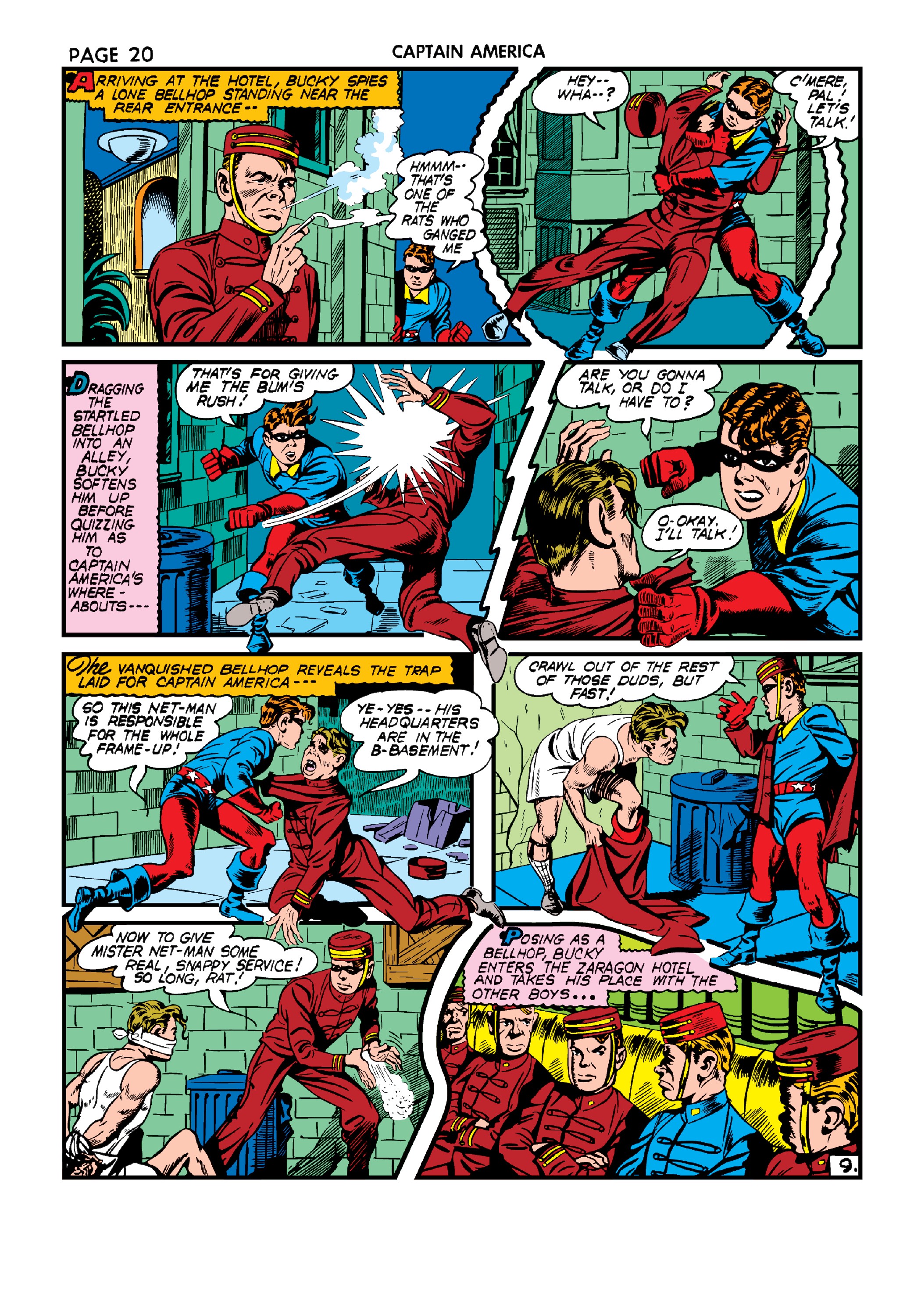 Read online Marvel Masterworks: Golden Age Captain America comic -  Issue # TPB 3 (Part 1) - 96