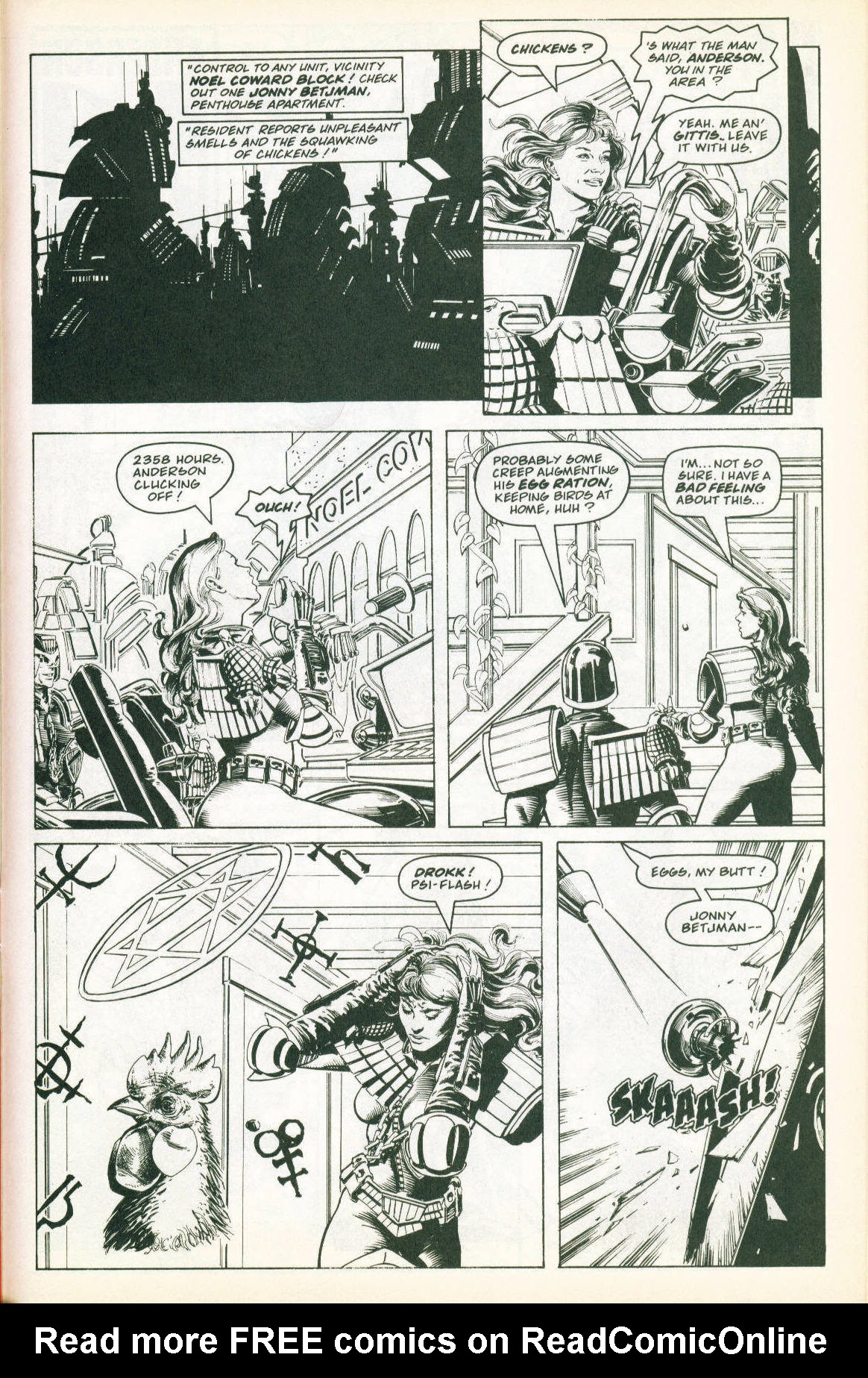 Read online Judge Dredd: The Megazine (vol. 2) comic -  Issue #8 - 35