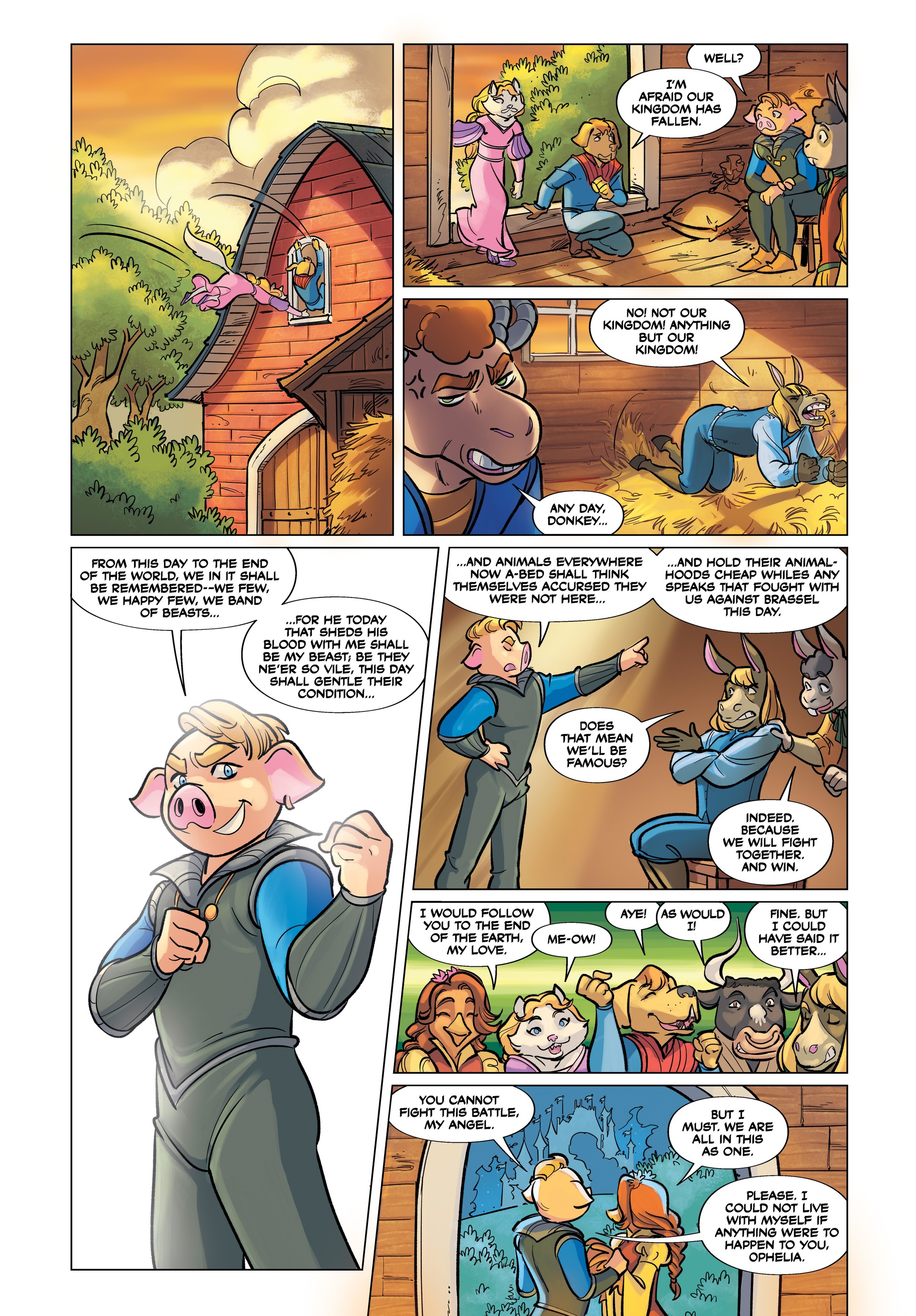 Read online Ham-let: A Shakespearean Mash-up comic -  Issue # Full - 48