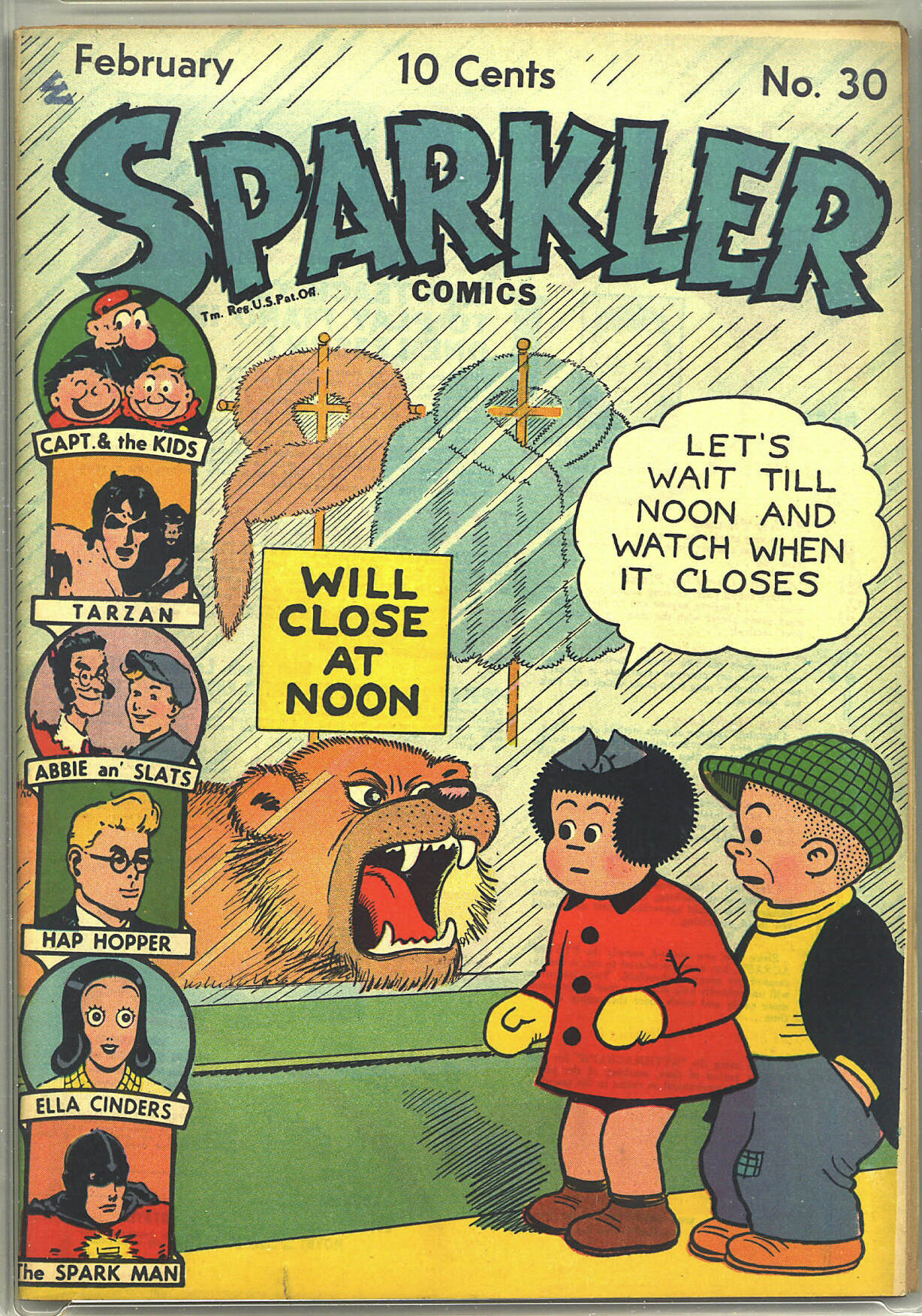 Read online Sparkler Comics comic -  Issue #30 - 1