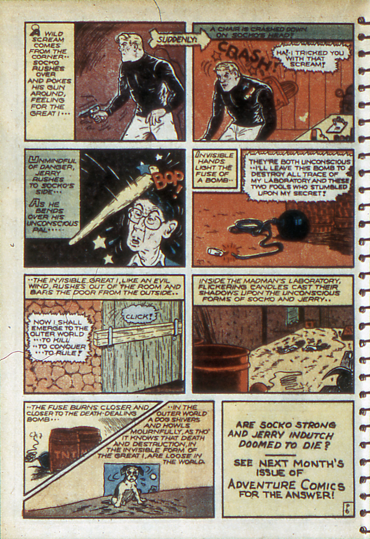 Read online Adventure Comics (1938) comic -  Issue #52 - 52