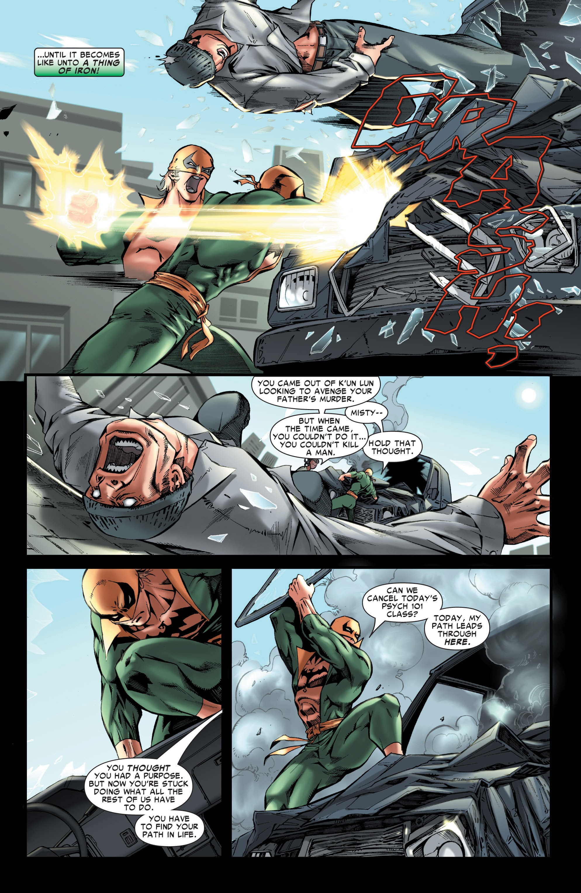 Read online Iron Fist (2004) comic -  Issue #1 - 21