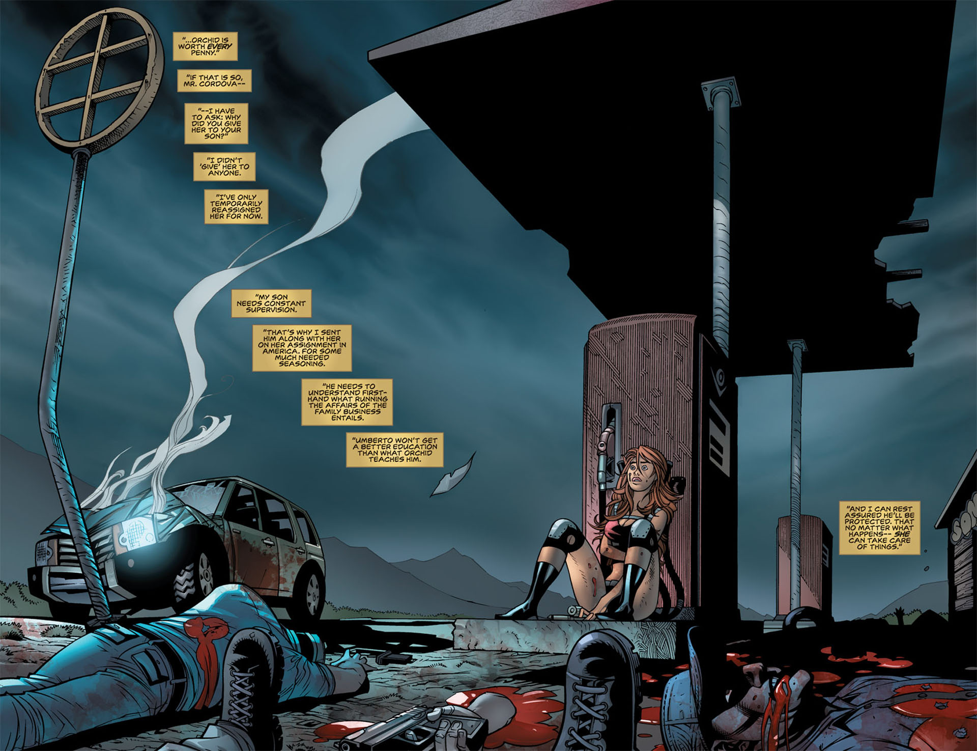 Read online Executive Assistant: Orchid comic -  Issue #3 - 4