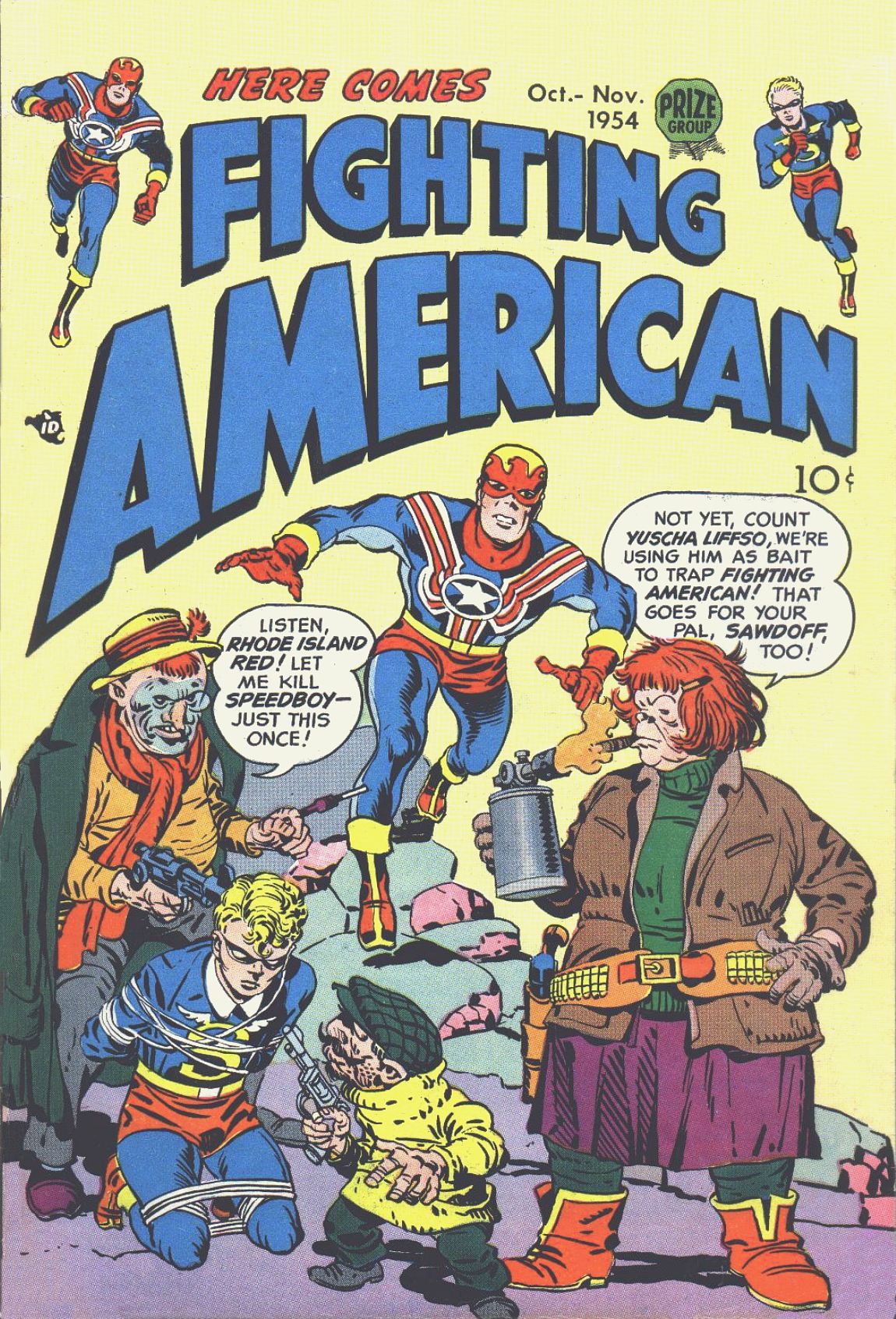 Read online Fighting American (1954) comic -  Issue #4 - 1