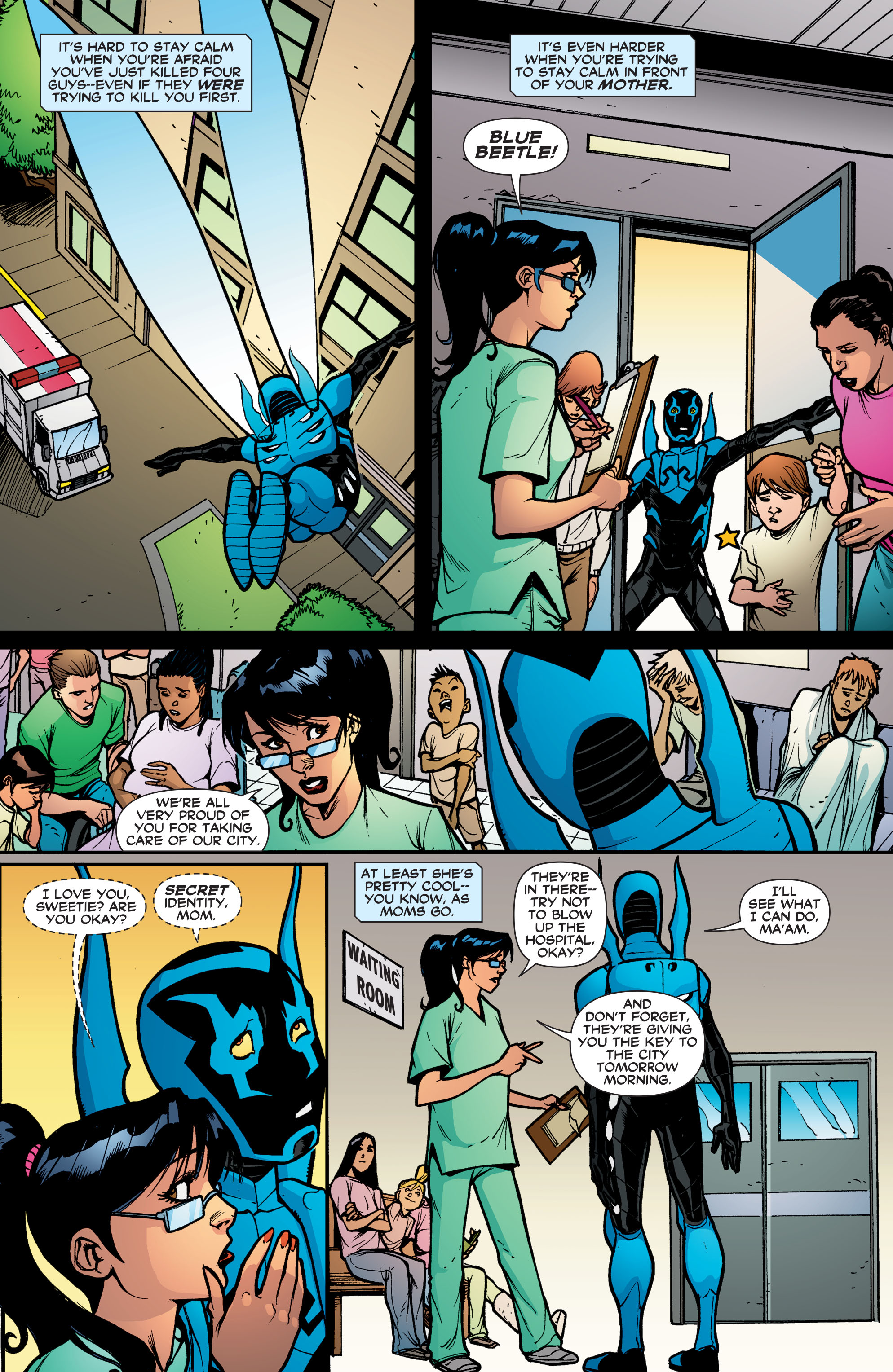 Read online Blue Beetle (2006) comic -  Issue #31 - 4