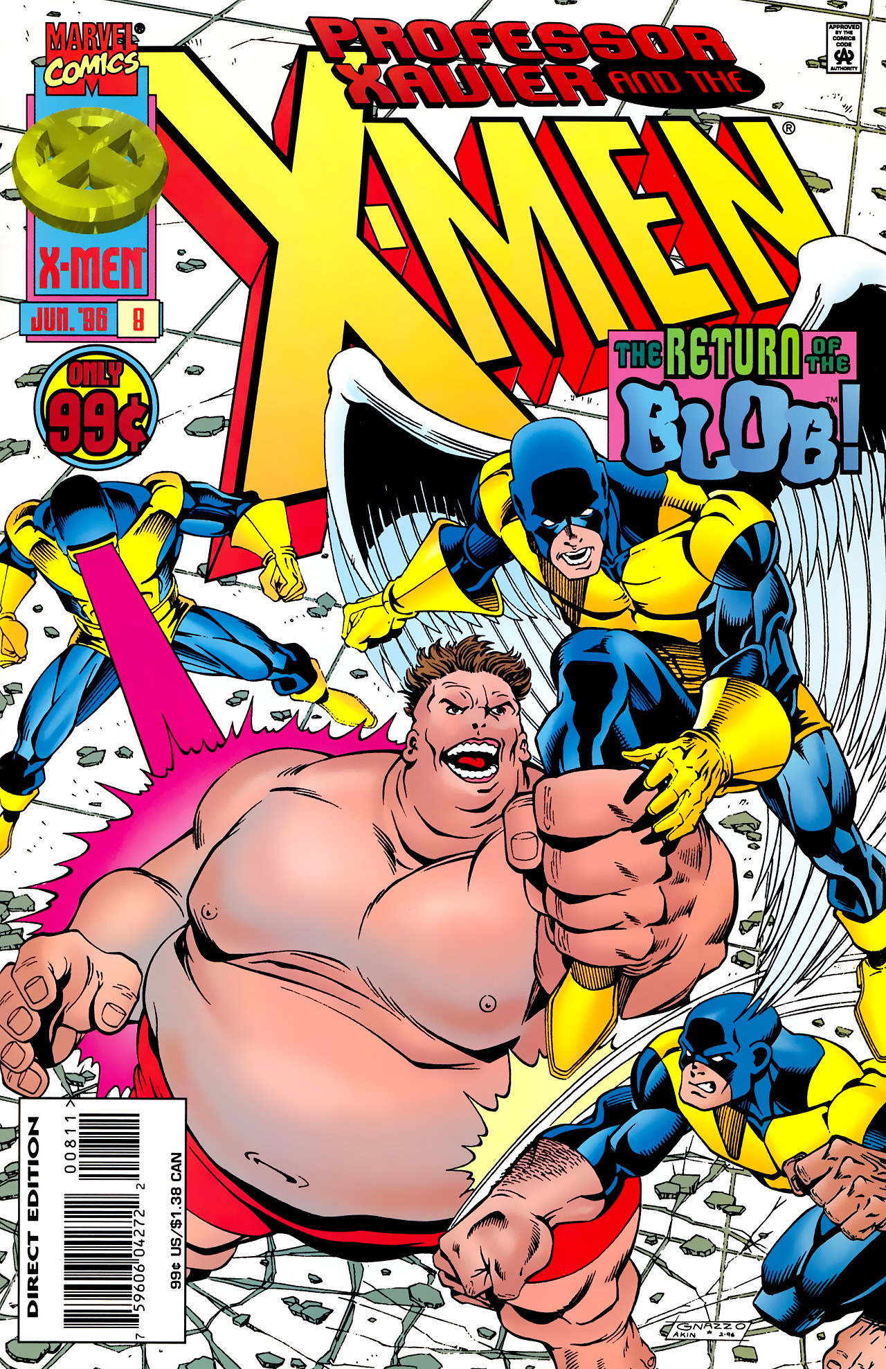 Read online Professor Xavier and the X-Men comic -  Issue #8 - 1