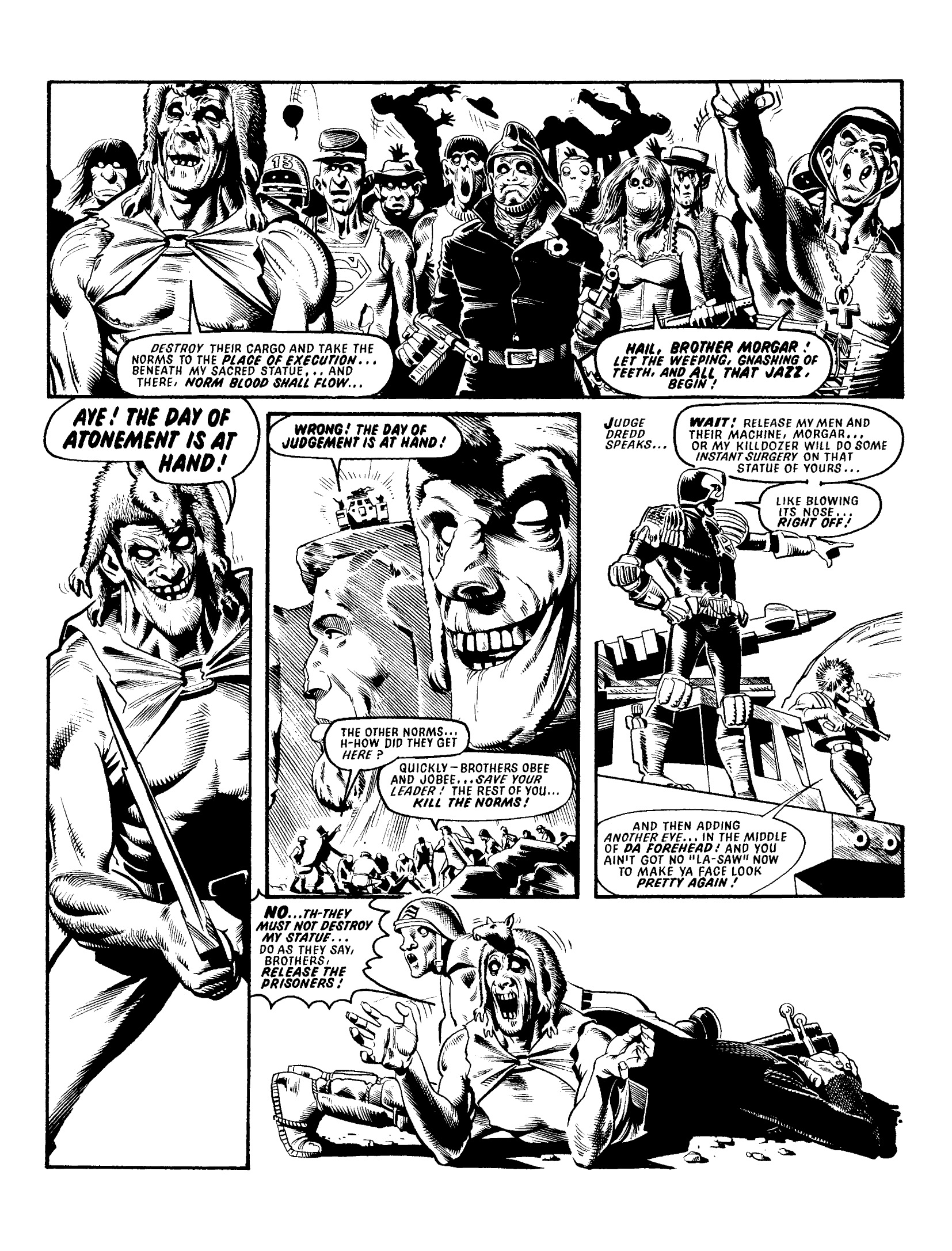 Read online Judge Dredd: The Cursed Earth Uncensored comic -  Issue # TPB - 37