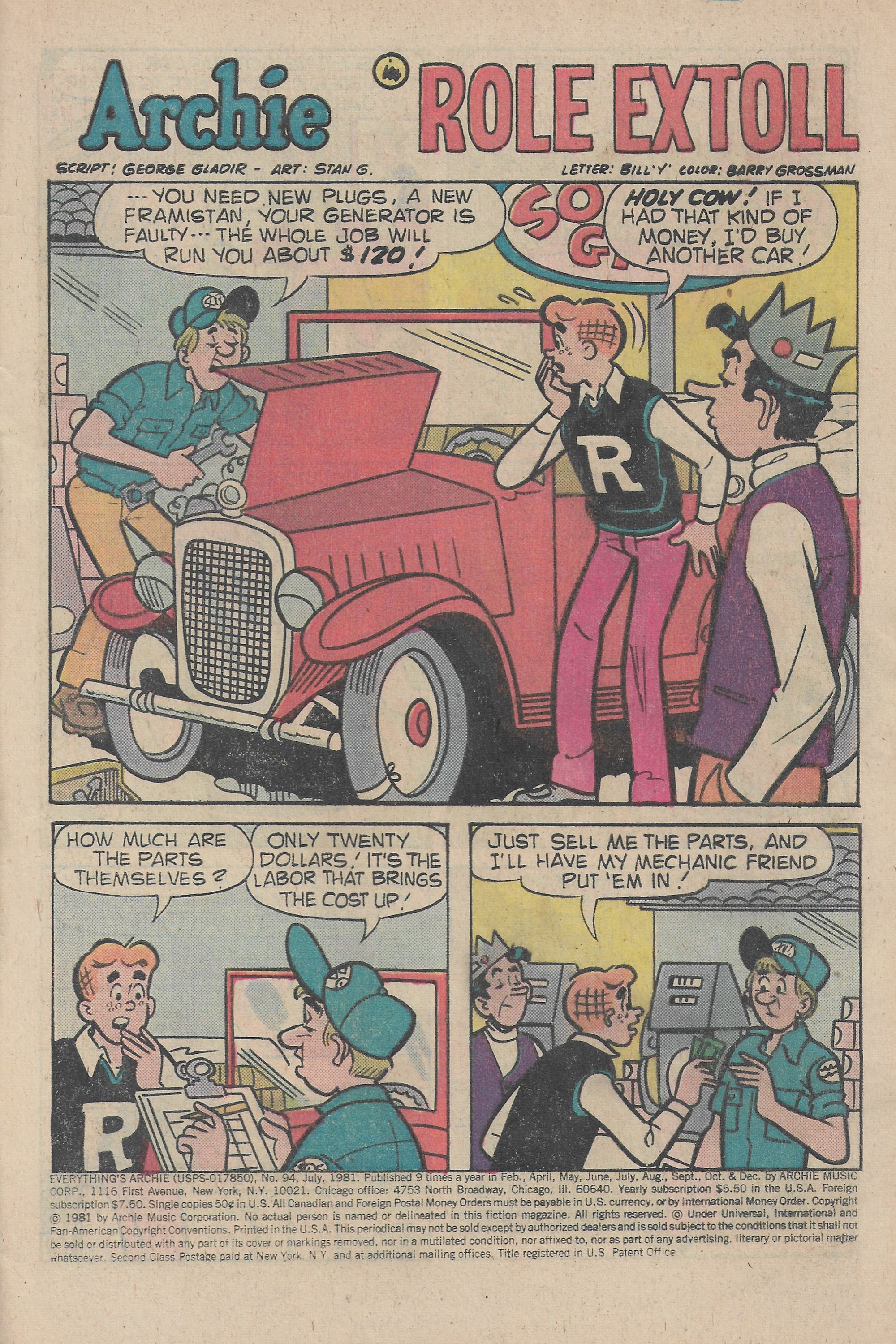 Read online Everything's Archie comic -  Issue #94 - 3