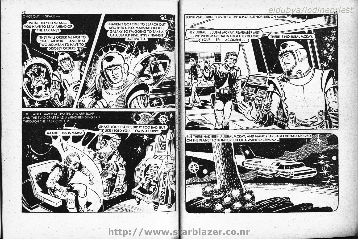 Read online Starblazer comic -  Issue #57 - 23