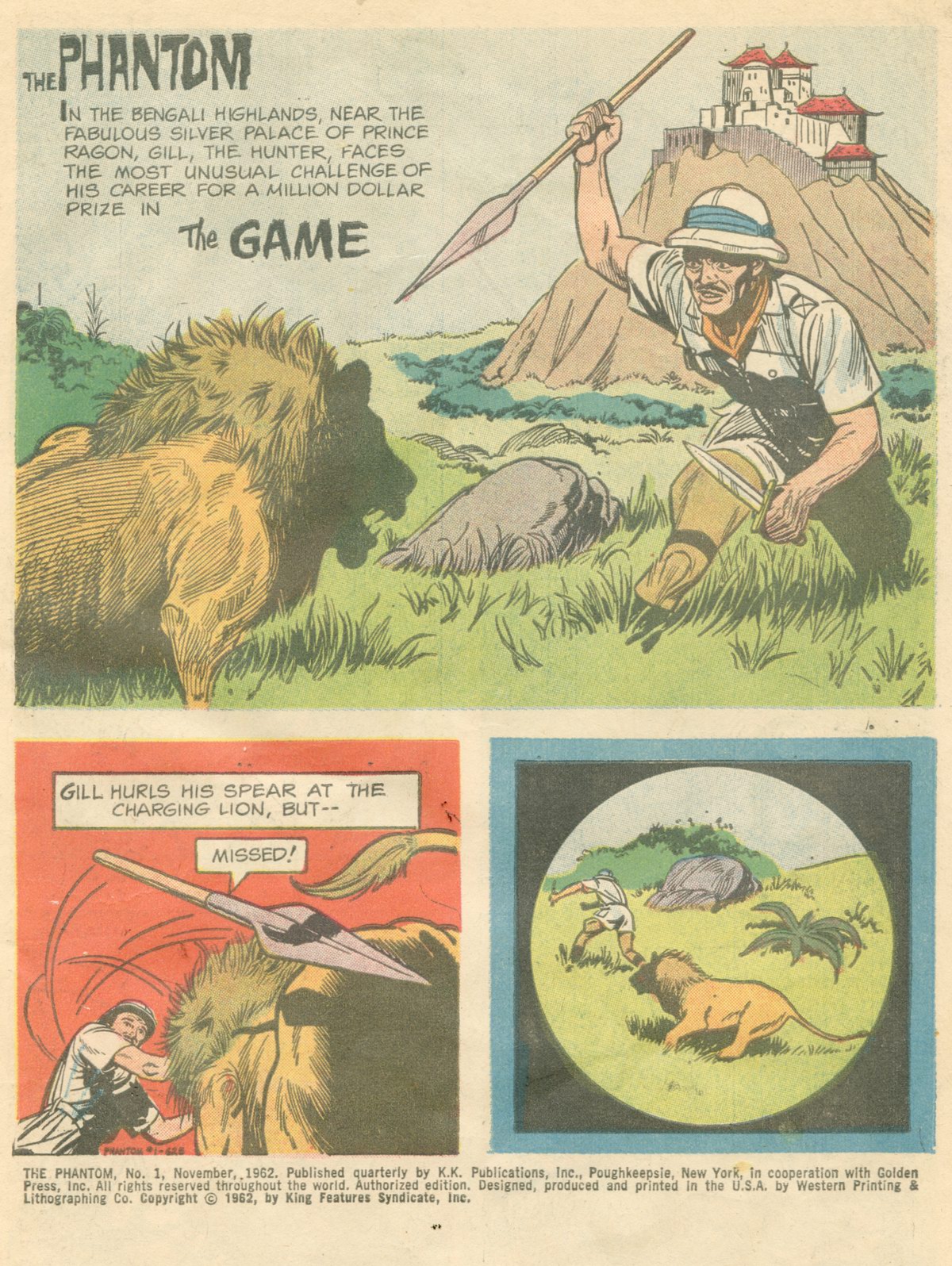 Read online The Phantom (1962) comic -  Issue #1 - 3