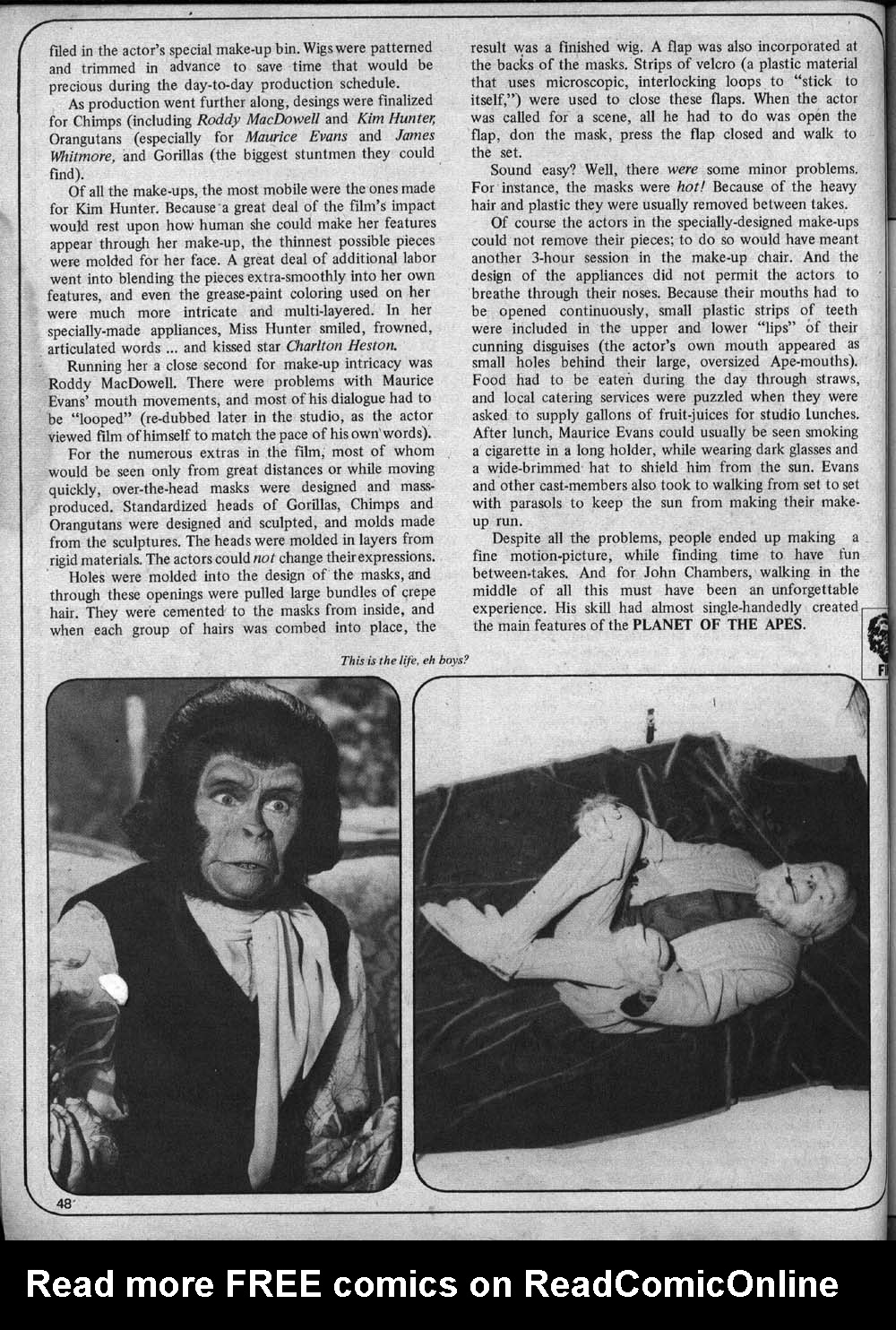 Read online Planet of the Apes comic -  Issue #1 - 48