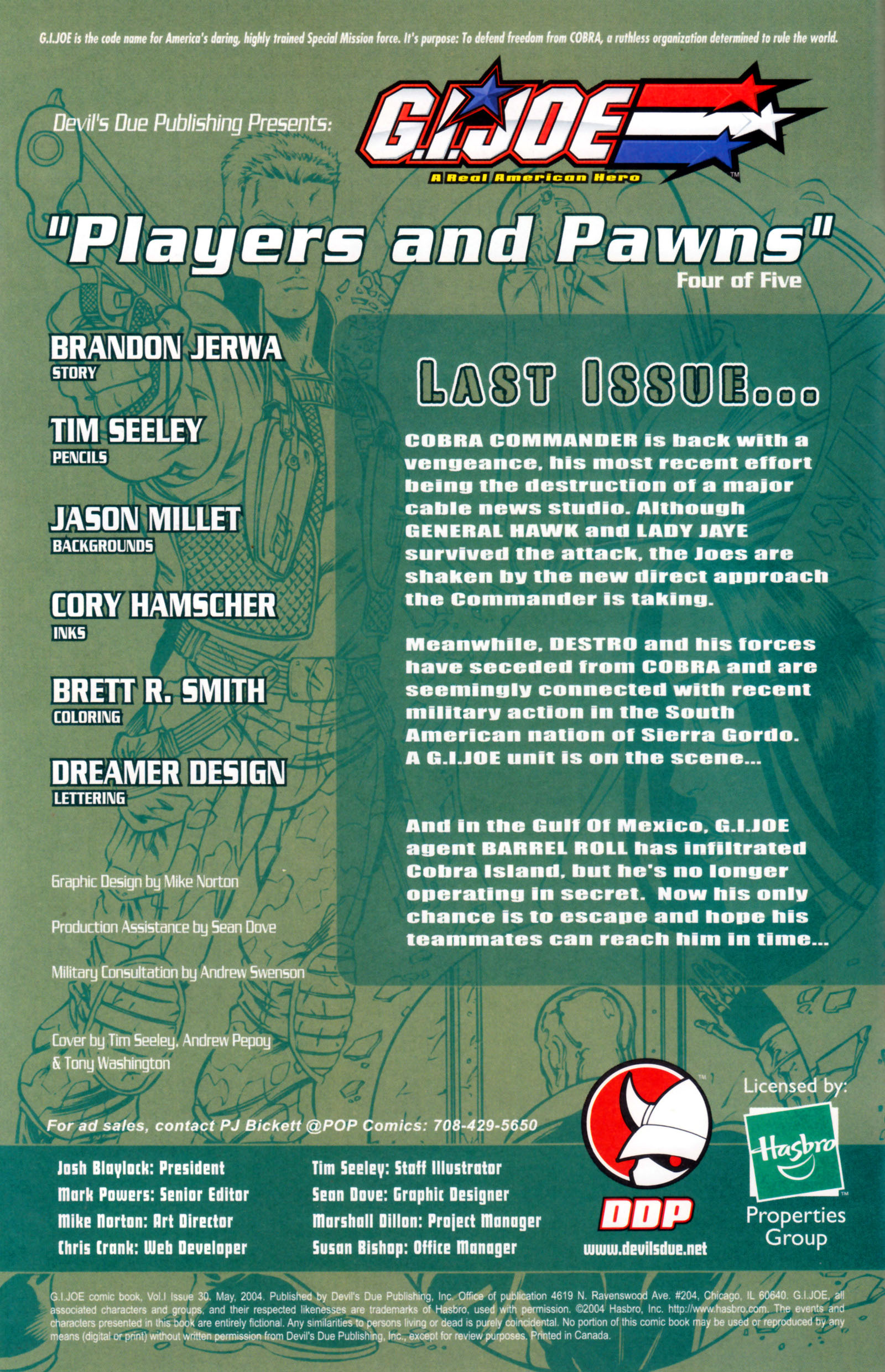 Read online G.I. Joe (2001) comic -  Issue #30 - 2