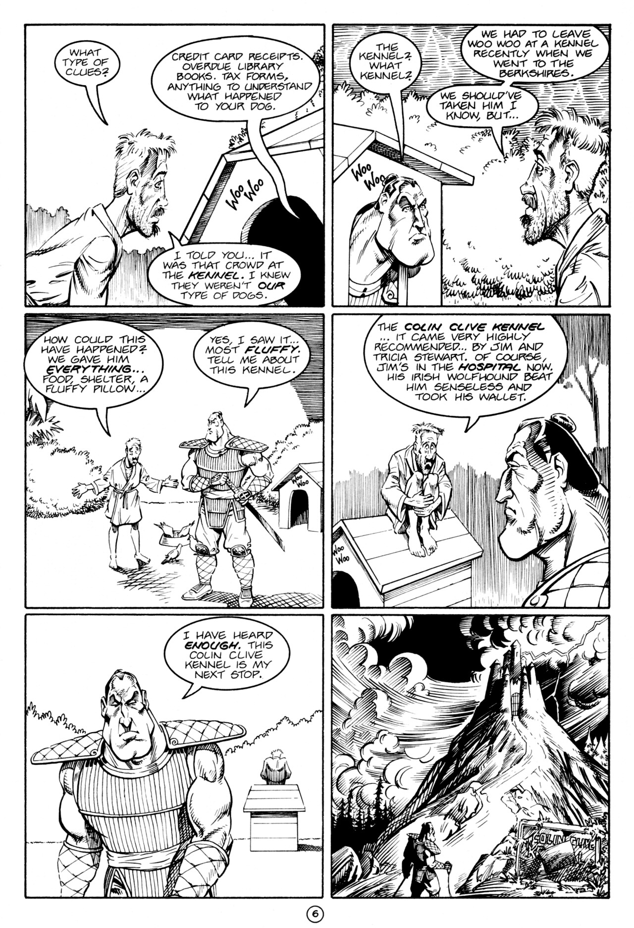 Read online Paul the Samurai (1992) comic -  Issue #3 - 8