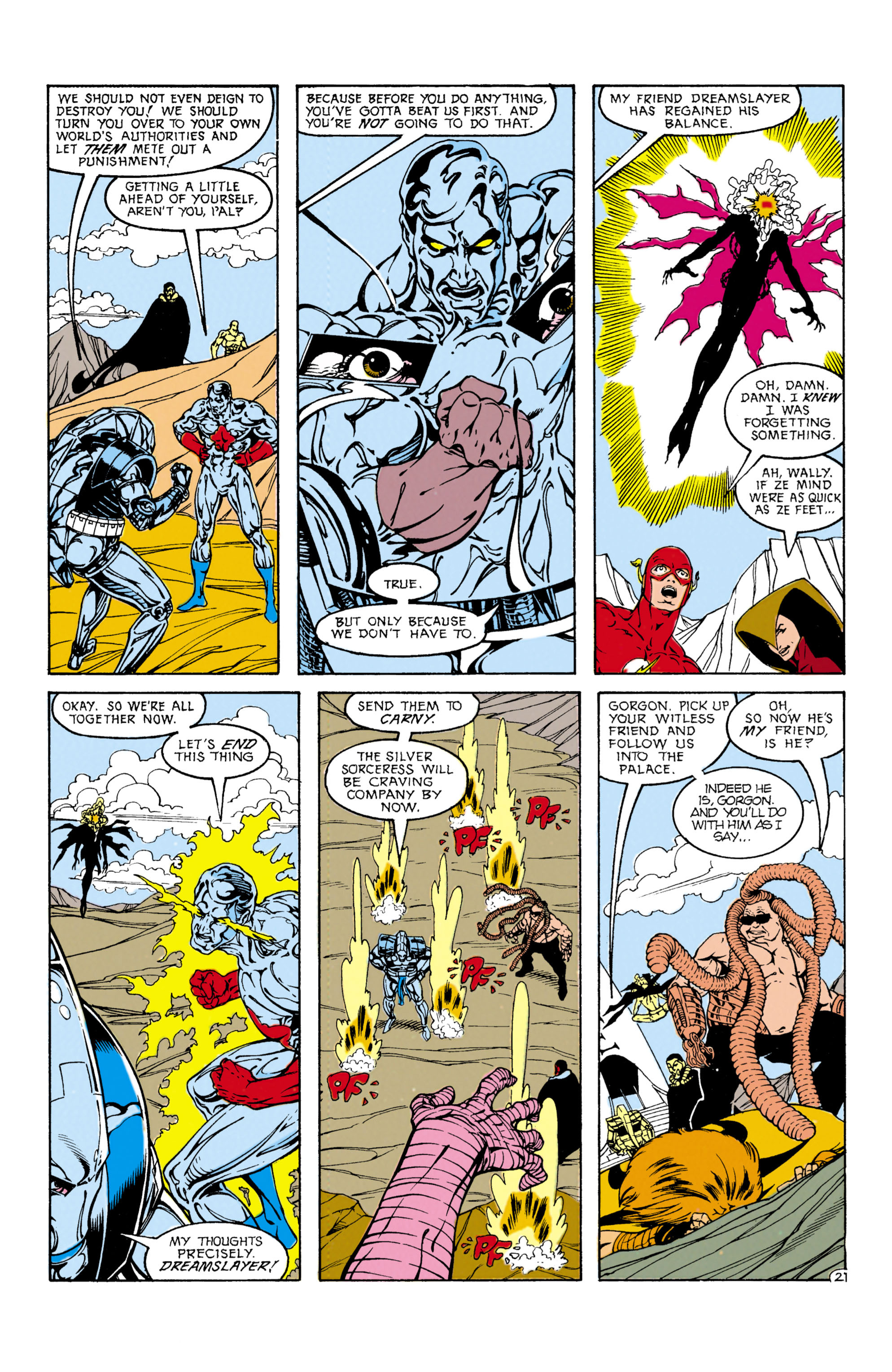 Read online Justice League Europe comic -  Issue #17 - 22