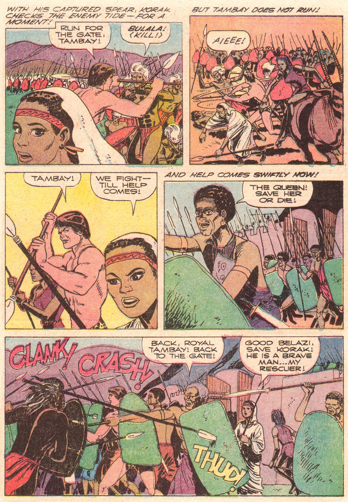 Read online Korak, Son of Tarzan (1964) comic -  Issue #40 - 21
