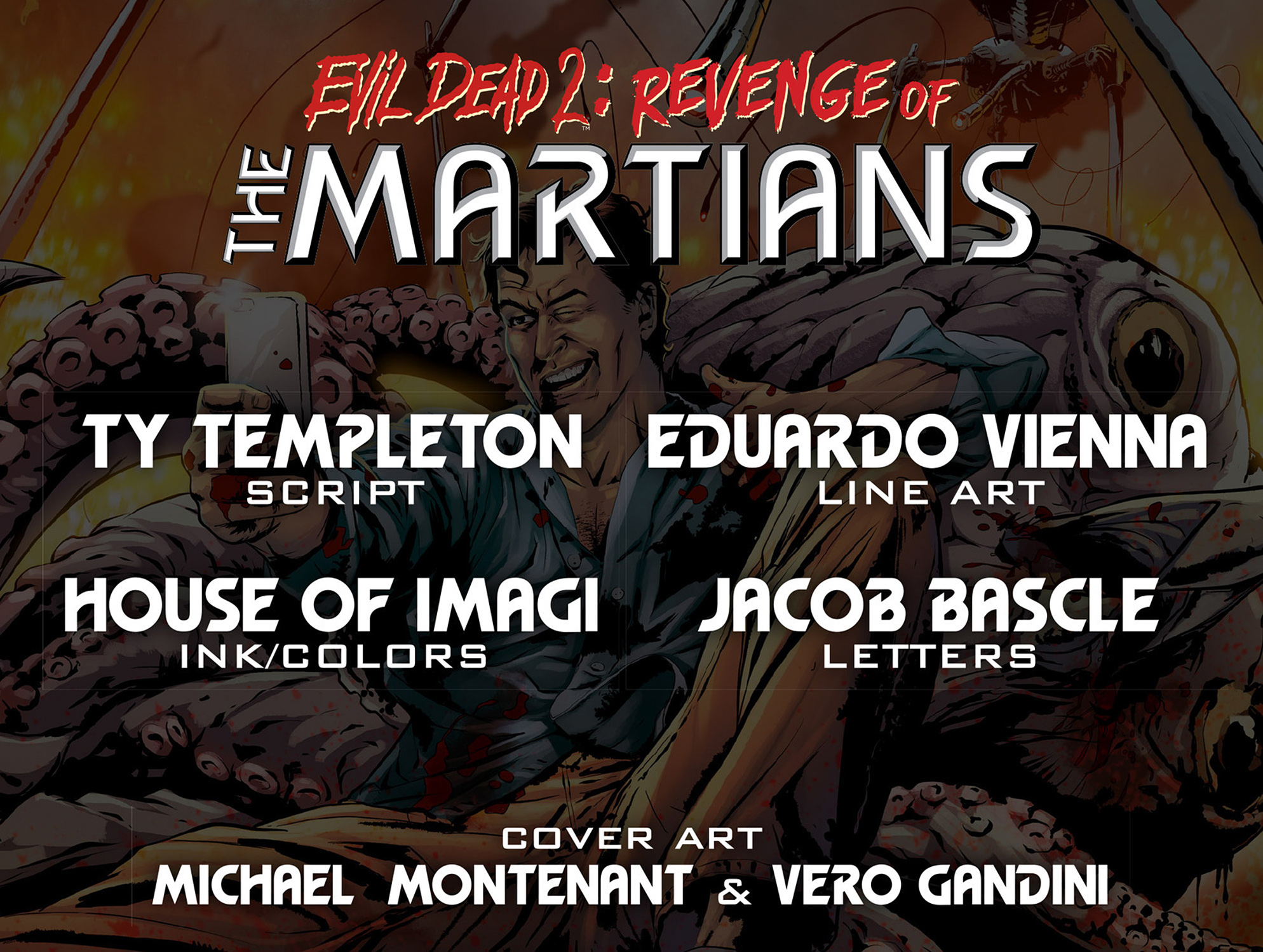 Read online Evil Dead 2: Revenge of the Martians comic -  Issue #1 - 2