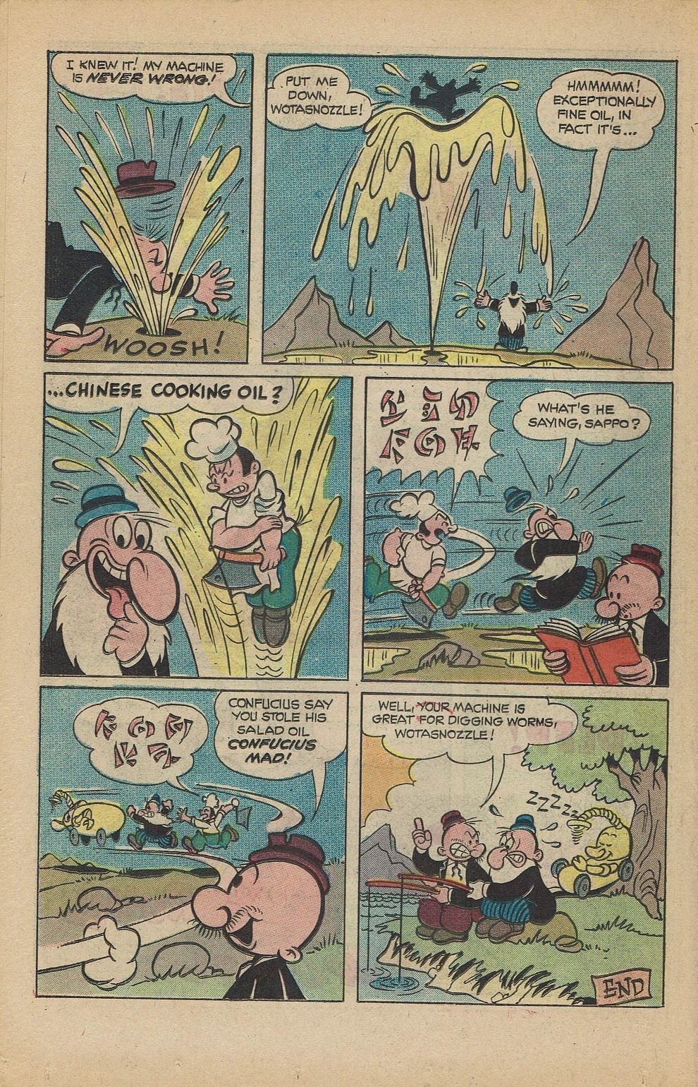 Read online Popeye (1948) comic -  Issue #119 - 22