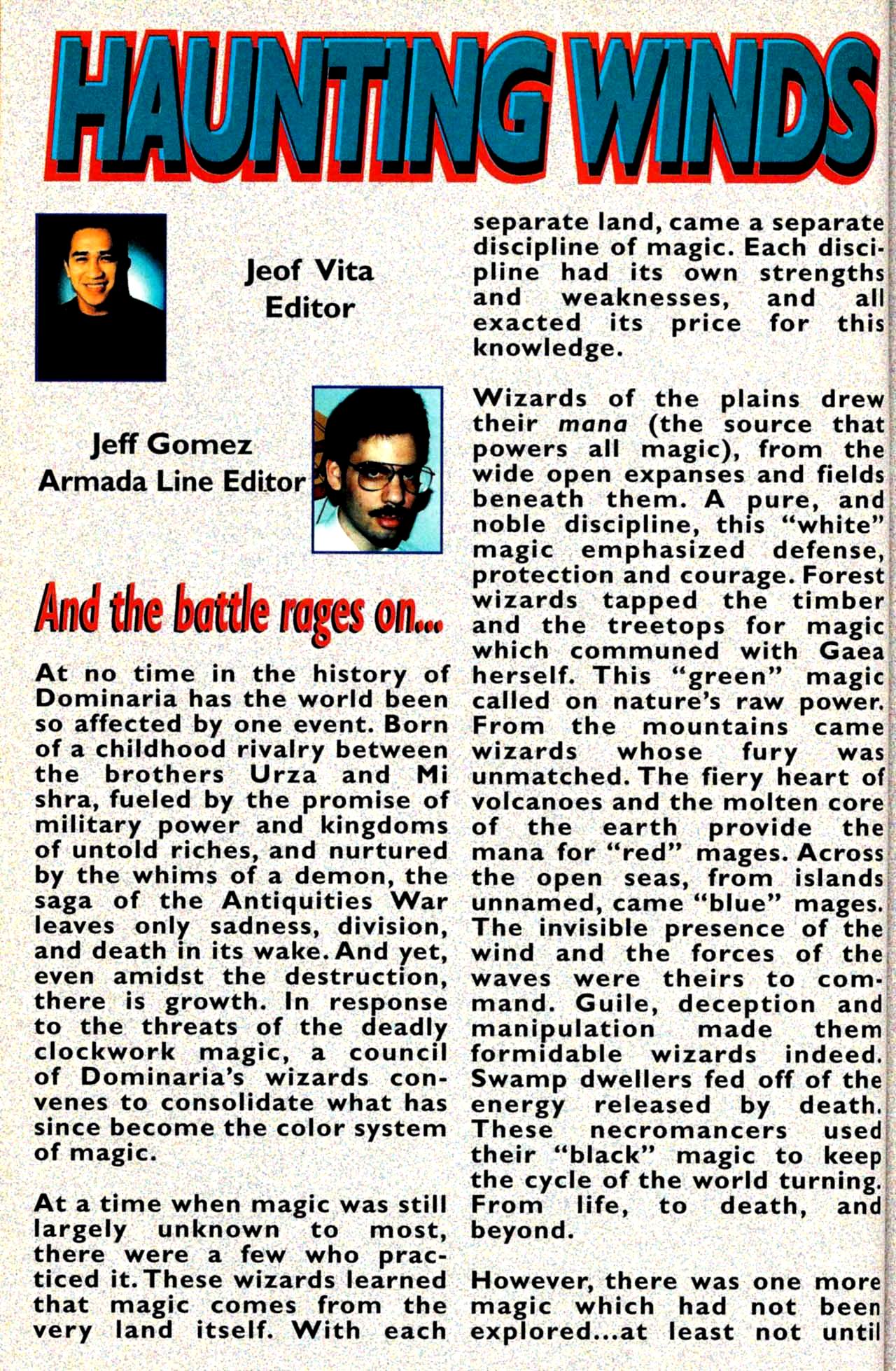 Read online Urza-Mishra War on the World of Magic: The Gathering comic -  Issue #1 - 47