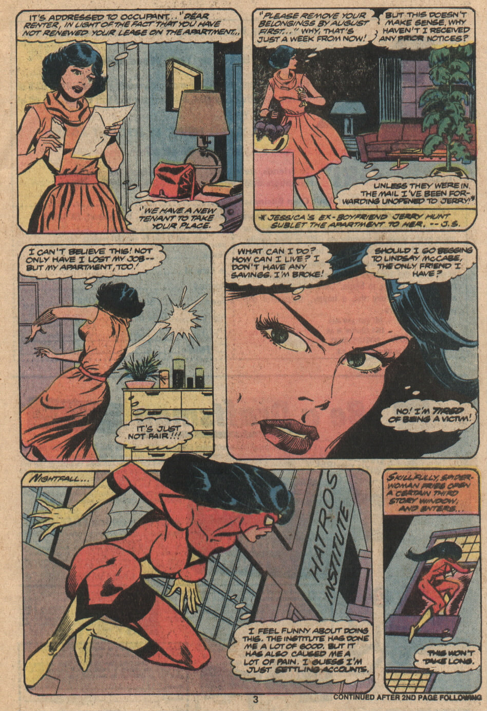 Read online Spider-Woman (1978) comic -  Issue #20 - 4