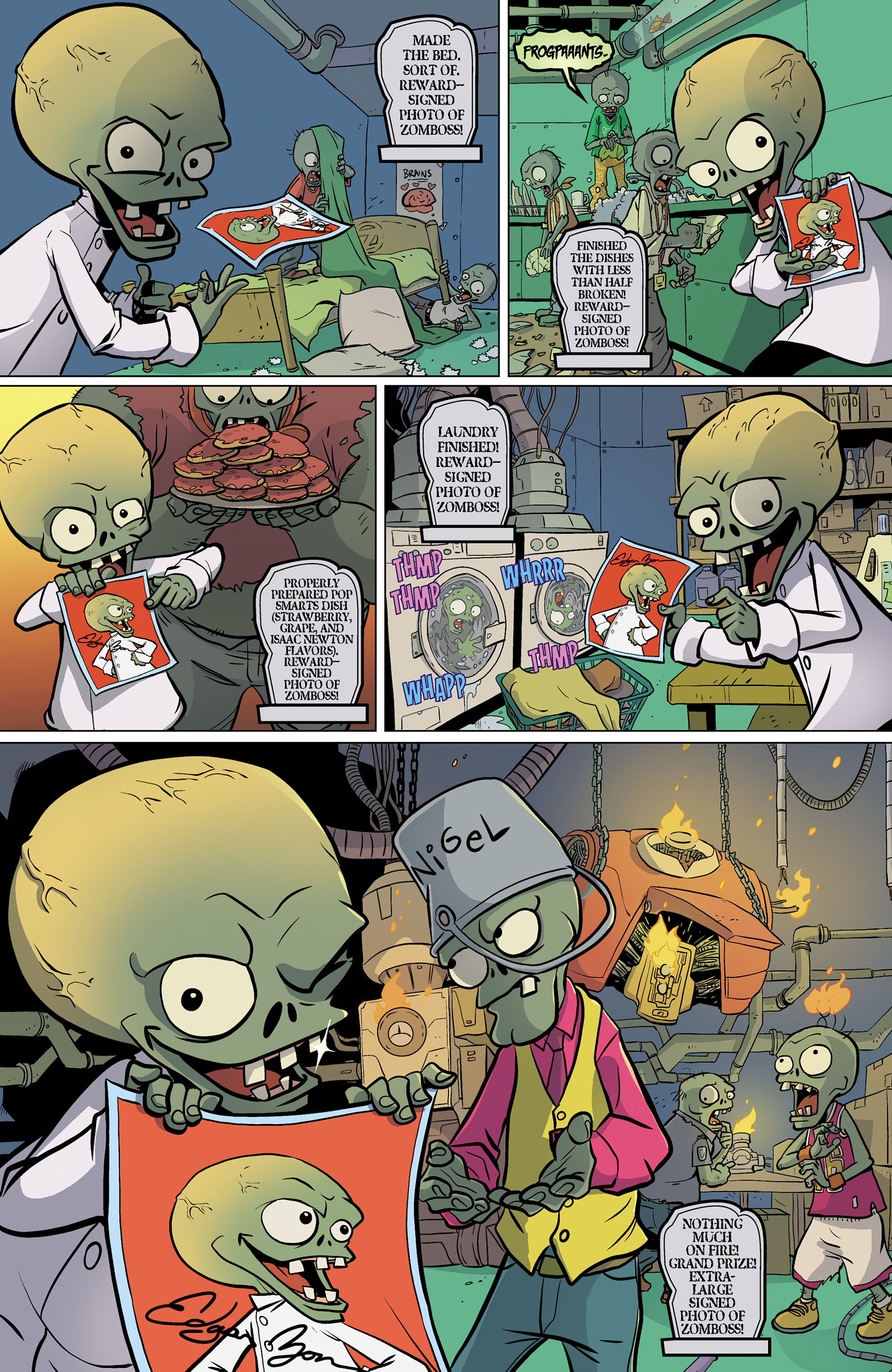 Read online Plants vs. Zombies: Grown Sweet Home comic -  Issue #5 - 6
