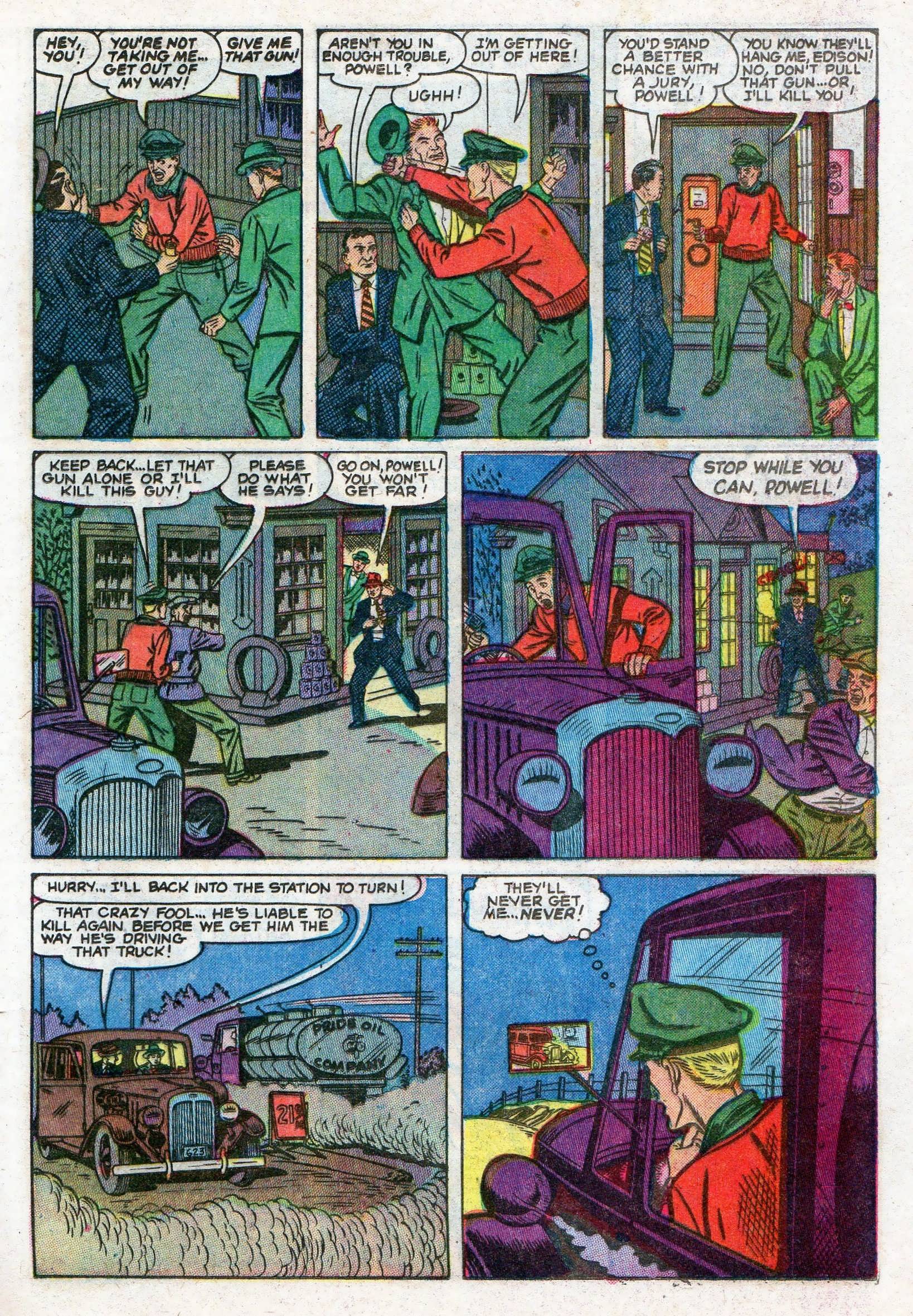 Read online Crime Cases Comics (1951) comic -  Issue #11 - 25