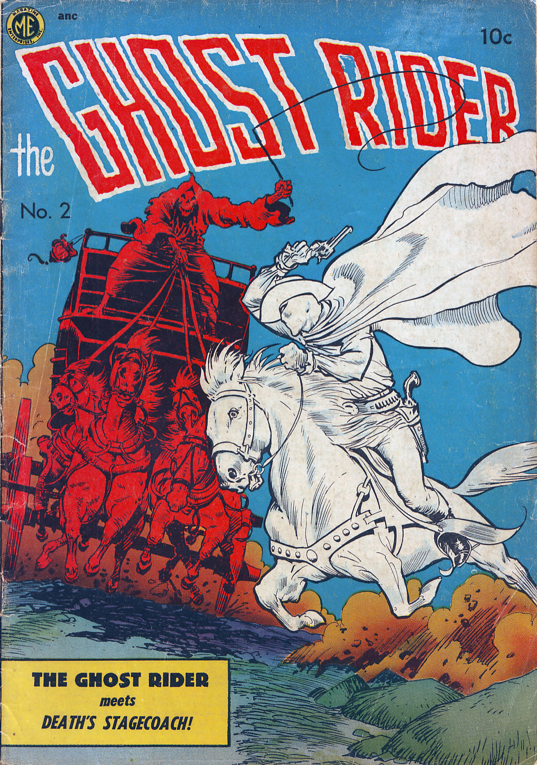 Read online The Ghost Rider (1950) comic -  Issue #2 - 1