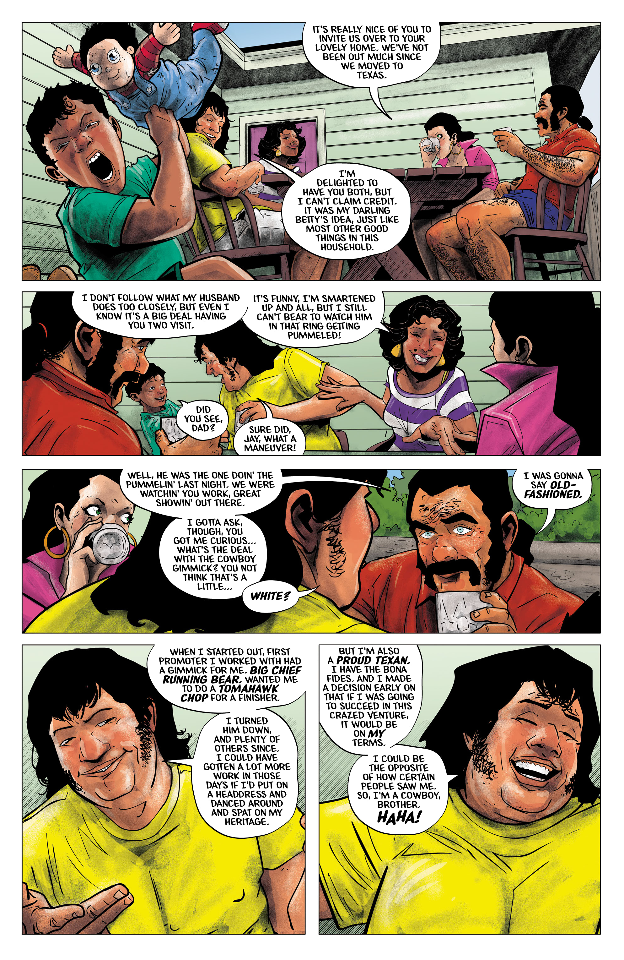 Read online The Crimson Cage comic -  Issue #4 - 4