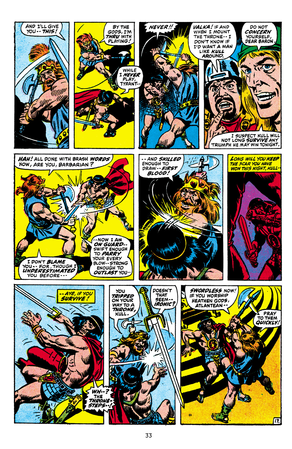 Read online The Chronicles of Kull comic -  Issue # TPB 1 (Part 1) - 34