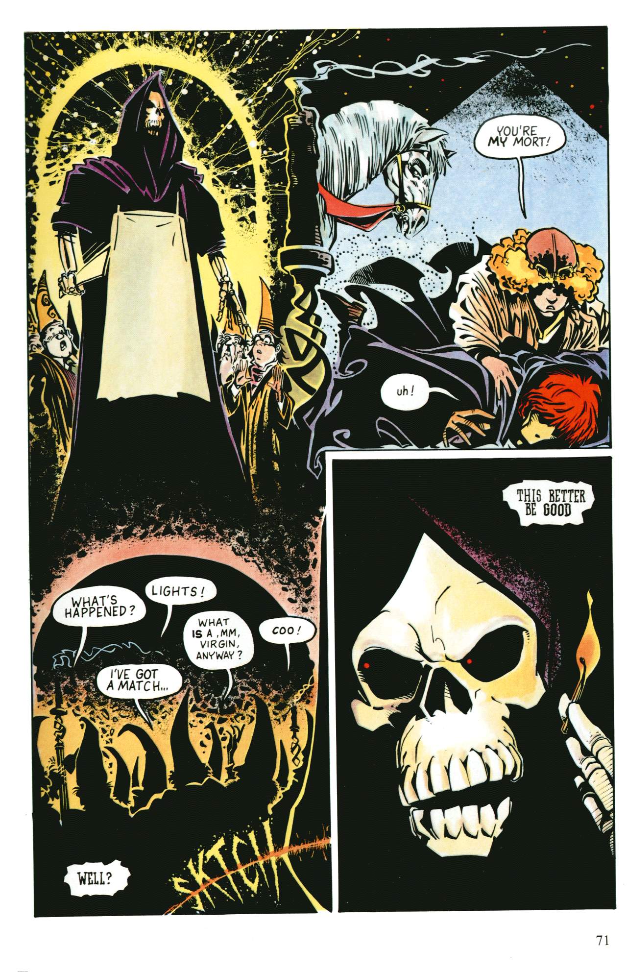 Read online Mort comic -  Issue # TPB - 74