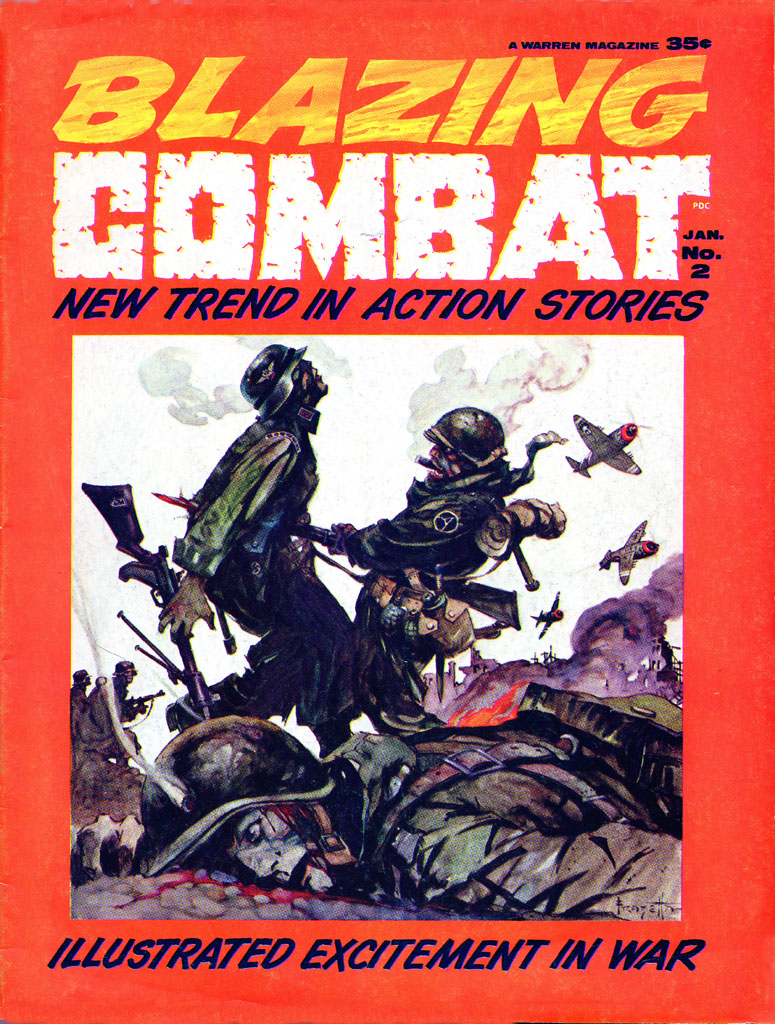 Read online Blazing Combat comic -  Issue #2 - 1