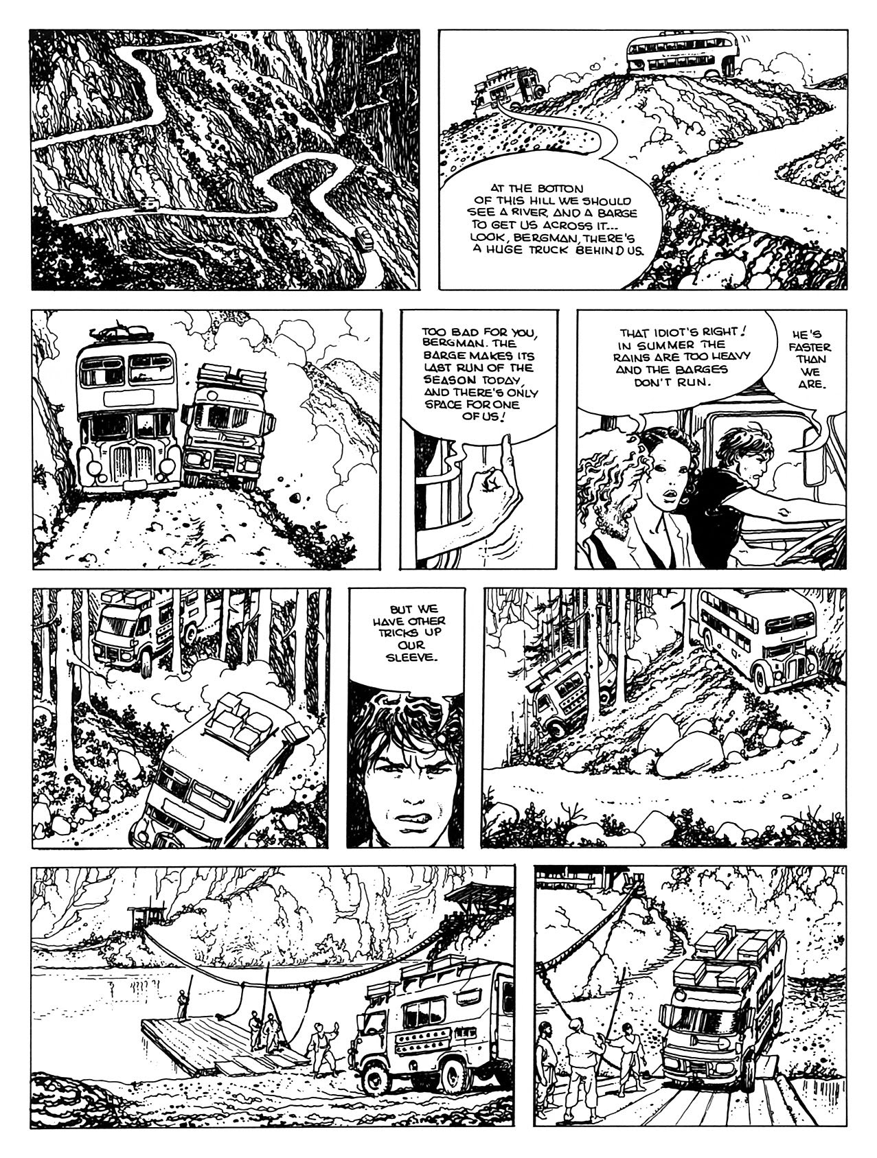 Read online Perchance to dream - The Indian adventures of Giuseppe Bergman comic -  Issue # TPB - 113