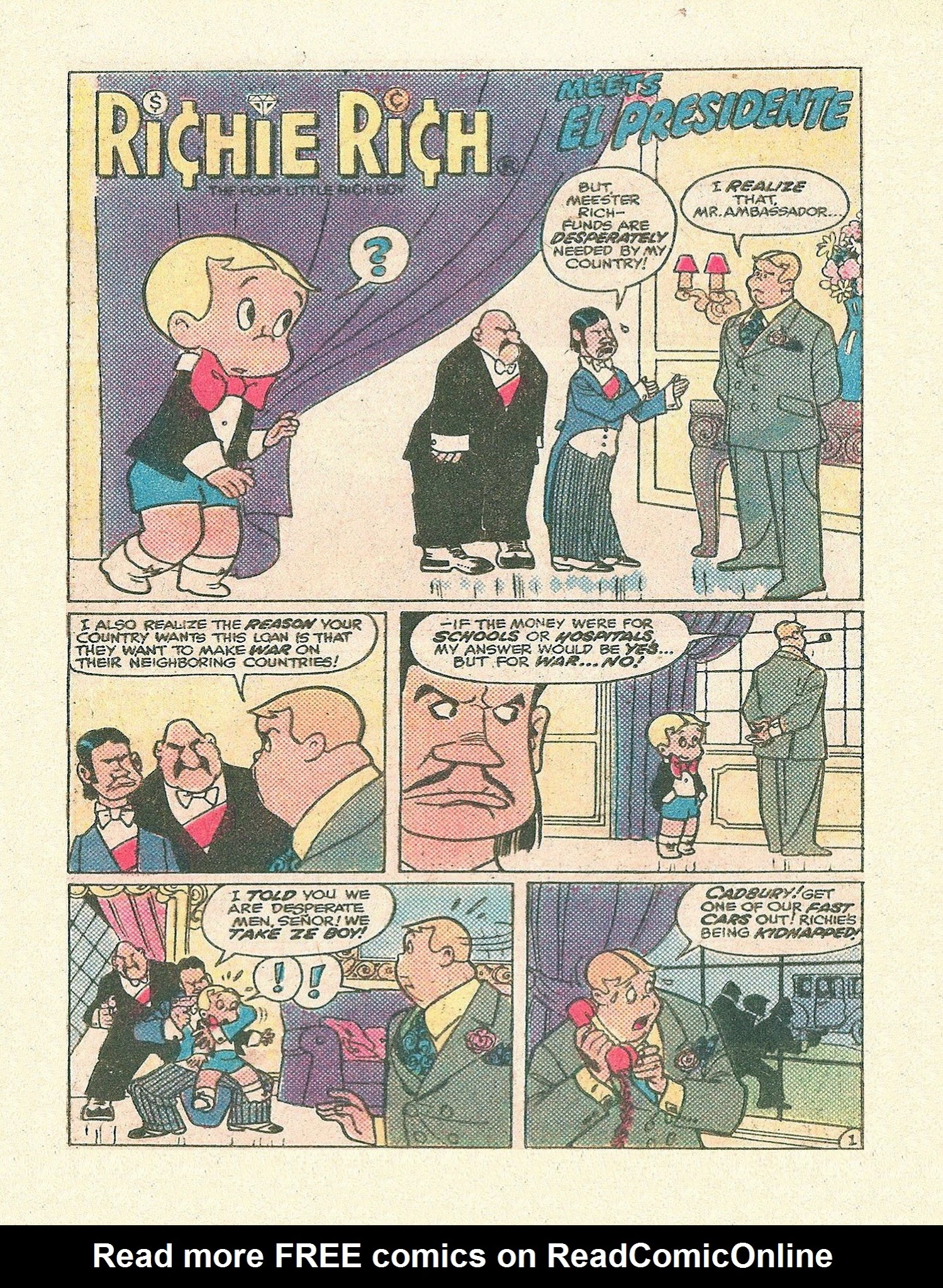 Read online Richie Rich Digest Stories comic -  Issue #13 - 12