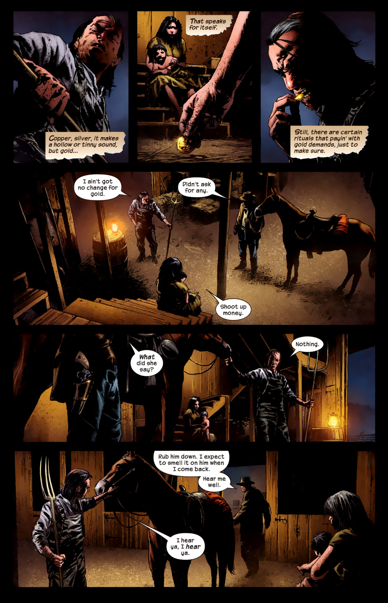 Read online Dark Tower: The Gunslinger - The Battle of Tull comic -  Issue #1 - 15