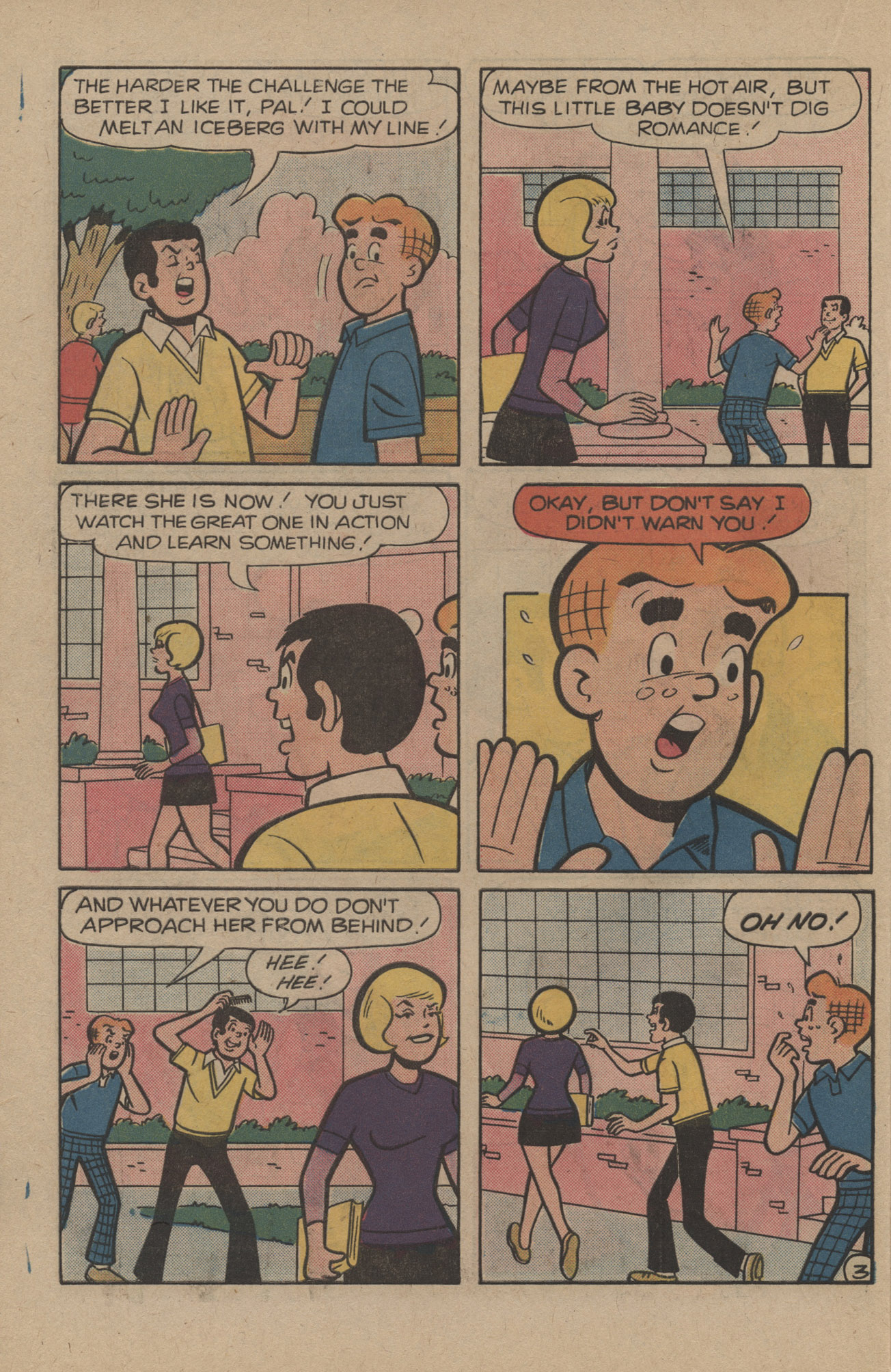 Read online Reggie and Me (1966) comic -  Issue #89 - 22