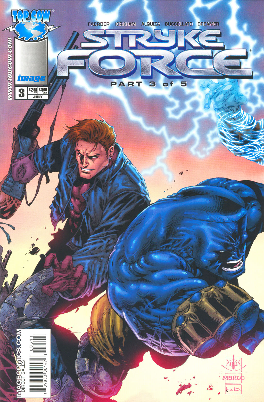 Read online Strykeforce comic -  Issue #3 - 1