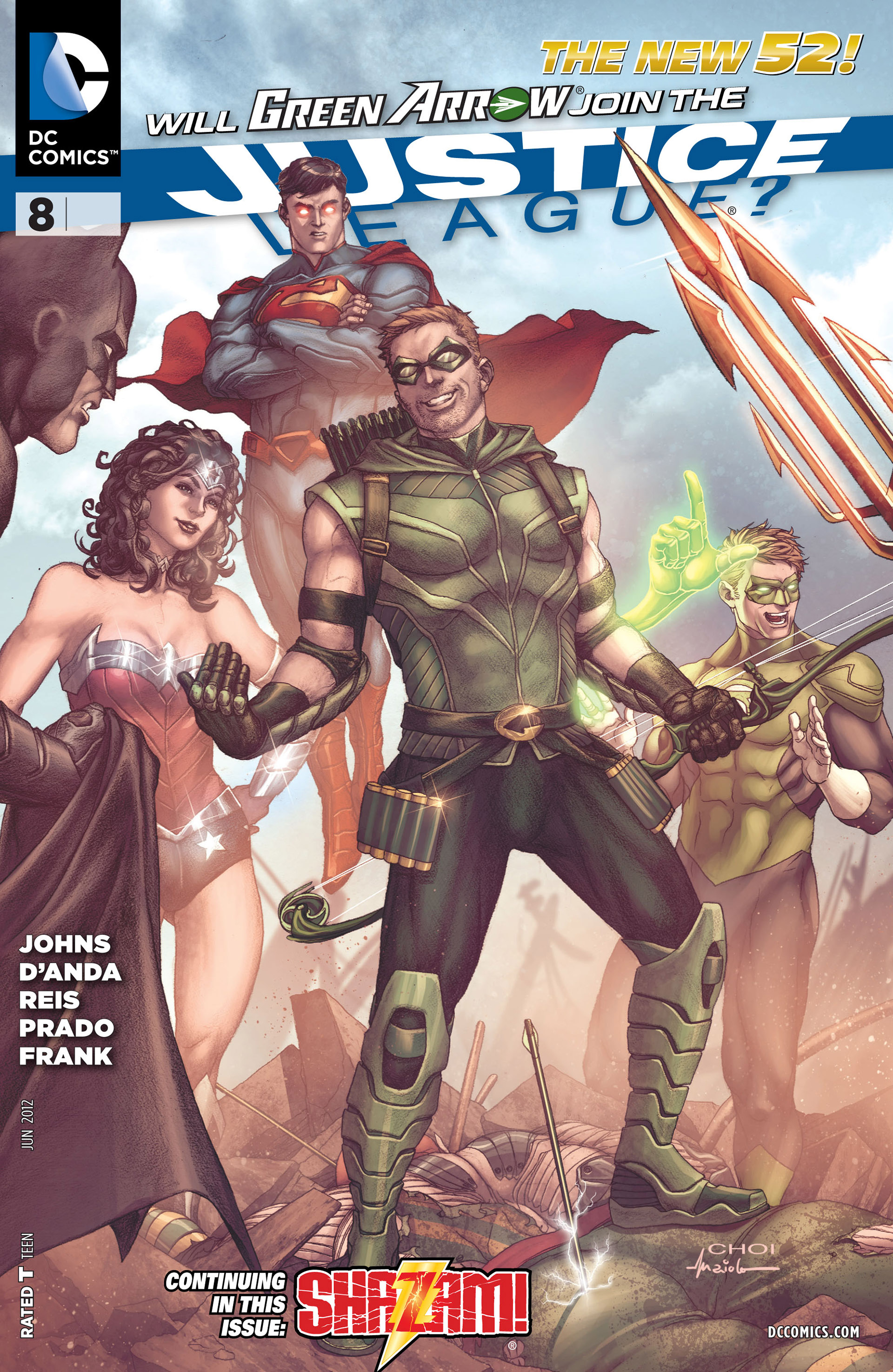 Read online Justice League (2011) comic -  Issue #8 - 2