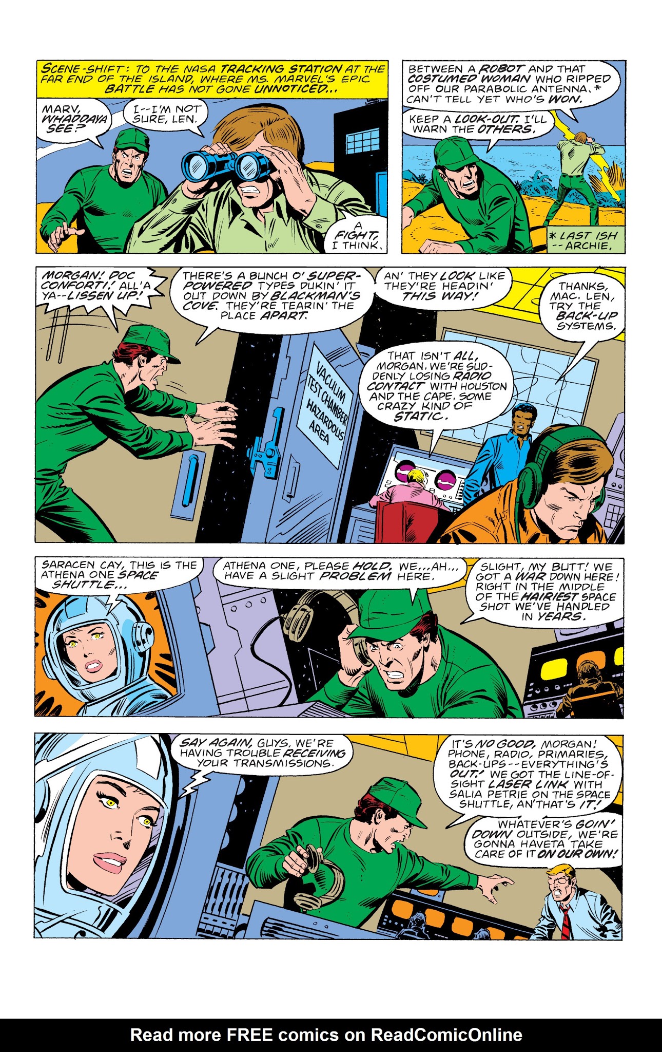 Read online Marvel Masterworks: Ms. Marvel comic -  Issue # TPB 1 - 210